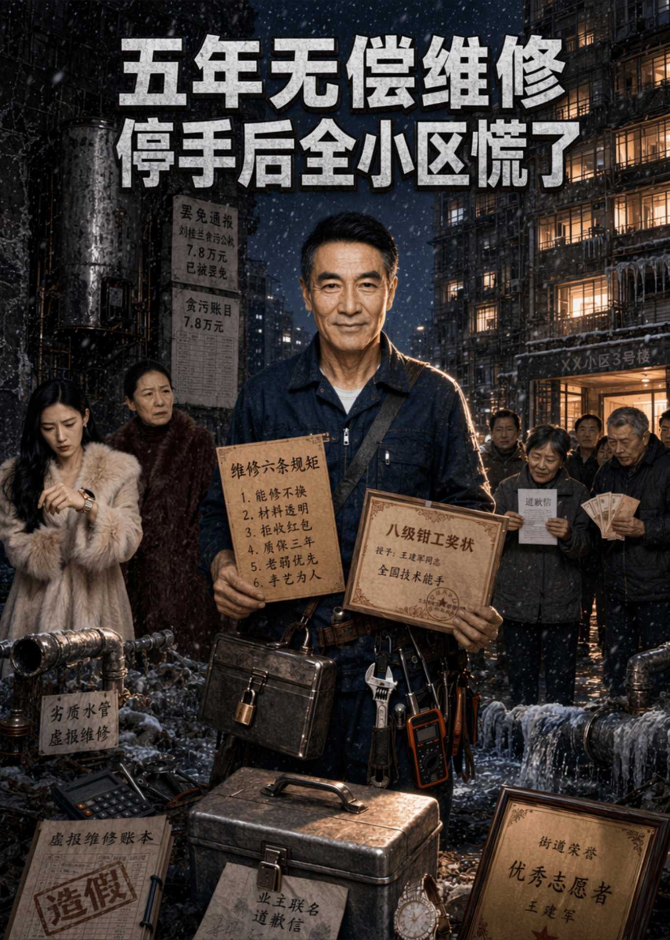 五年无偿维修，停手后全小区慌了