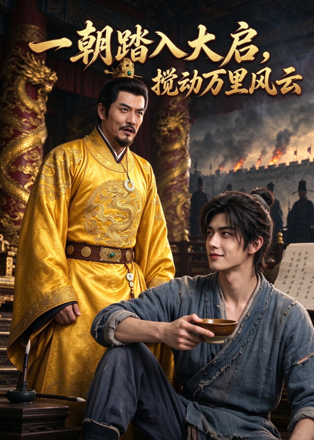 一朝踏入大启，搅动万里风云封面图