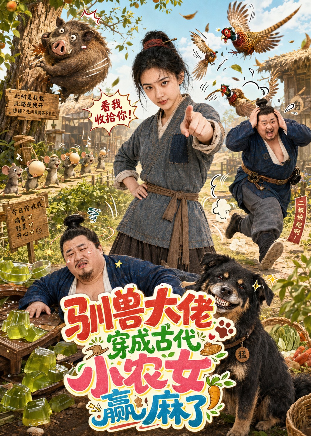 驯兽大佬，穿成古代小农女赢麻了