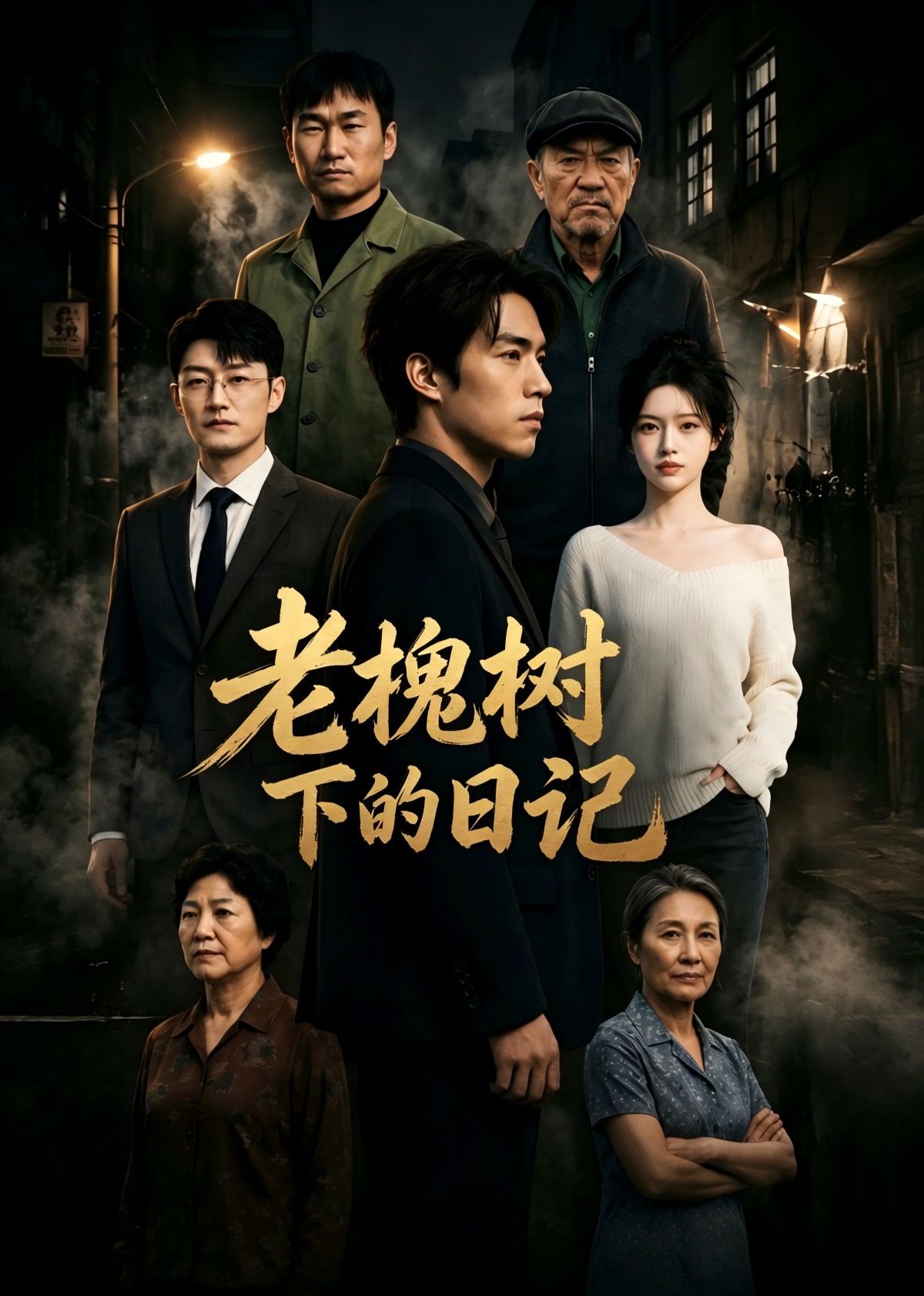 老槐树下的日记封面图