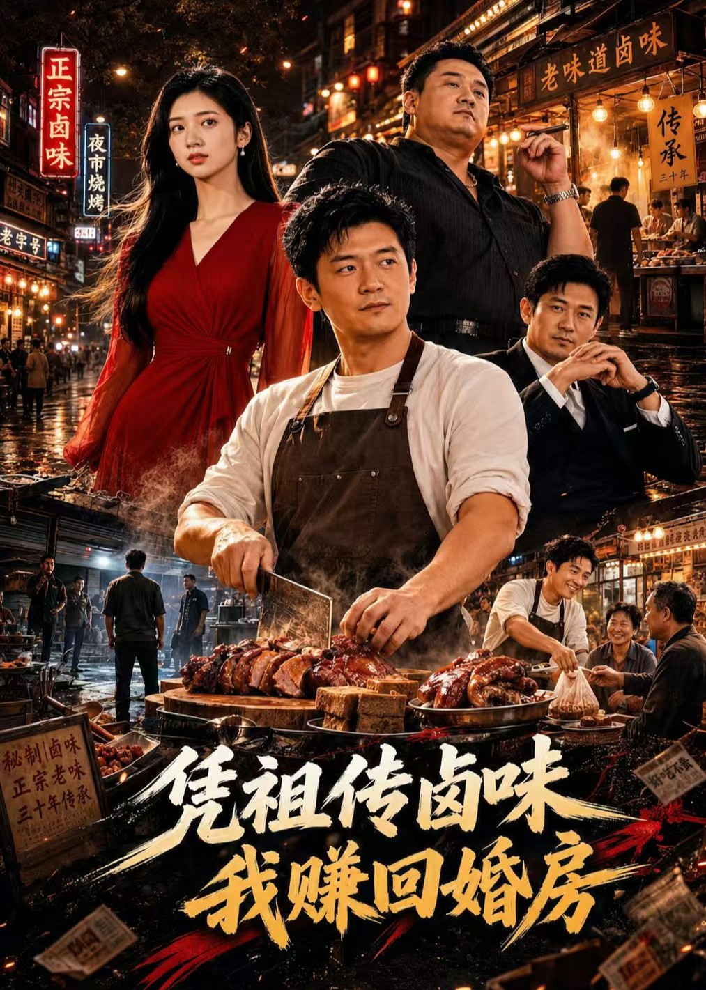 凭祖传卤味我赚回婚房封面图