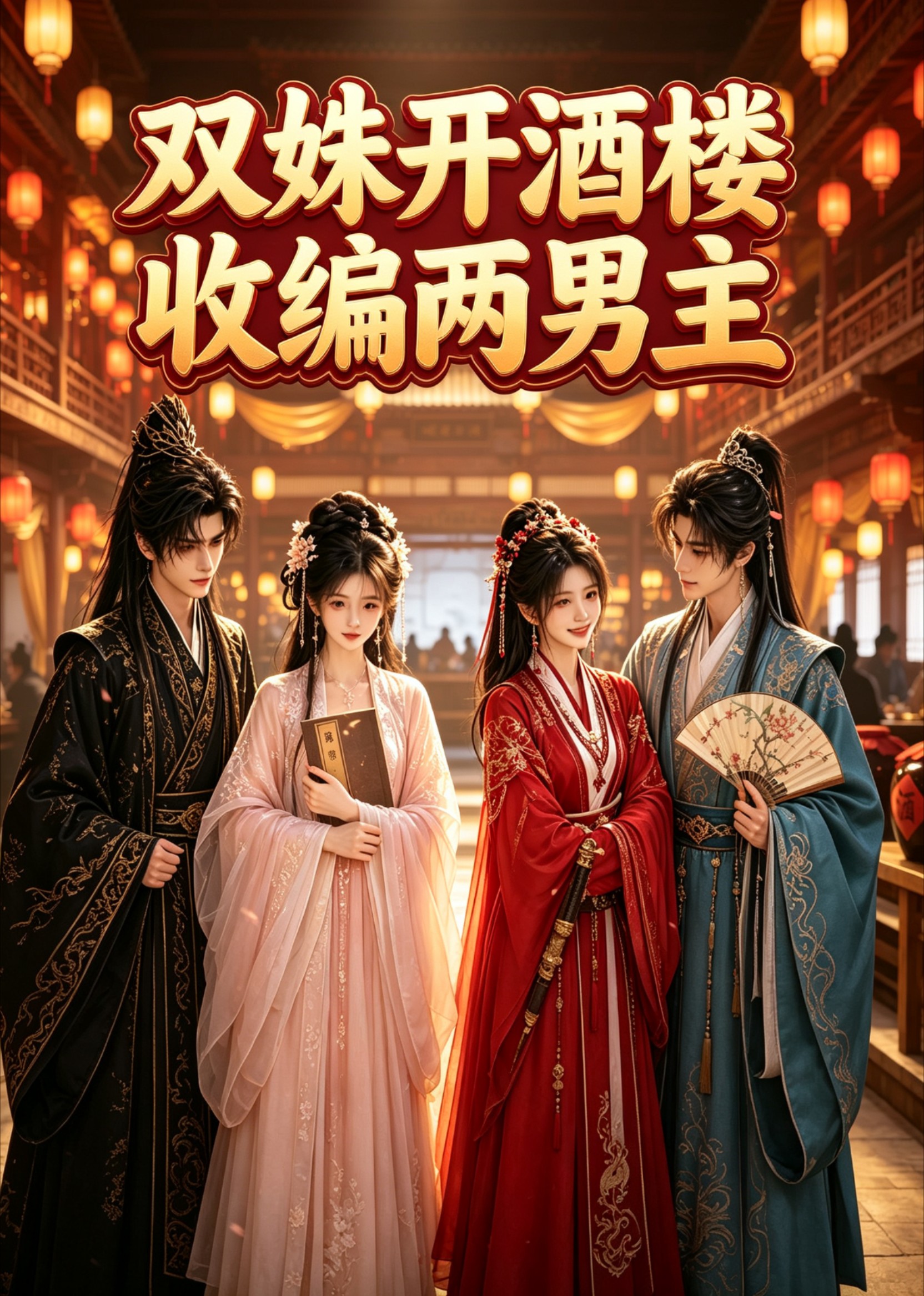 双姝开酒楼收编两男主