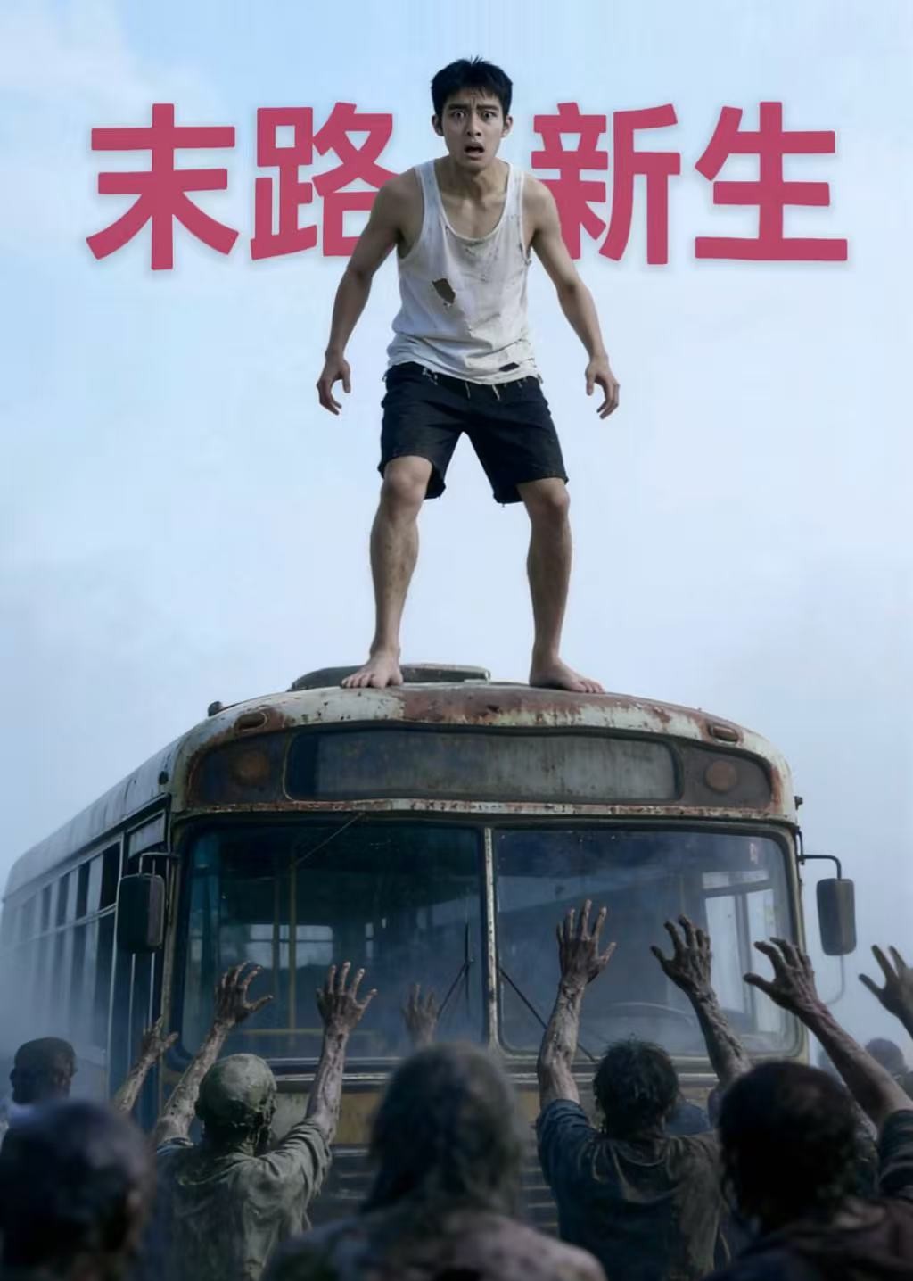 AI短剧《末路新生》封面图
