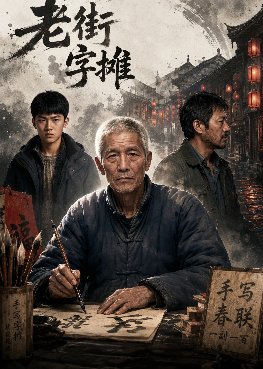 老街字摊封面图