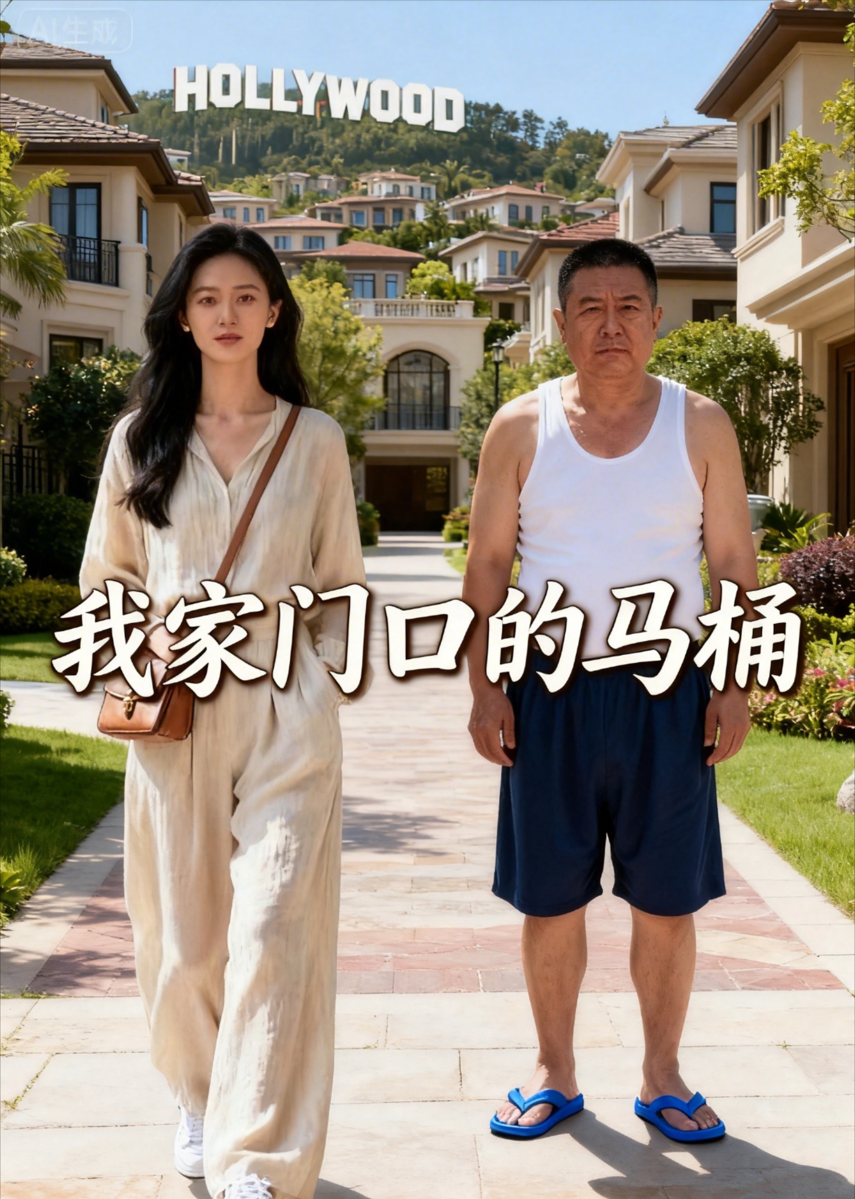 我家门口的马桶