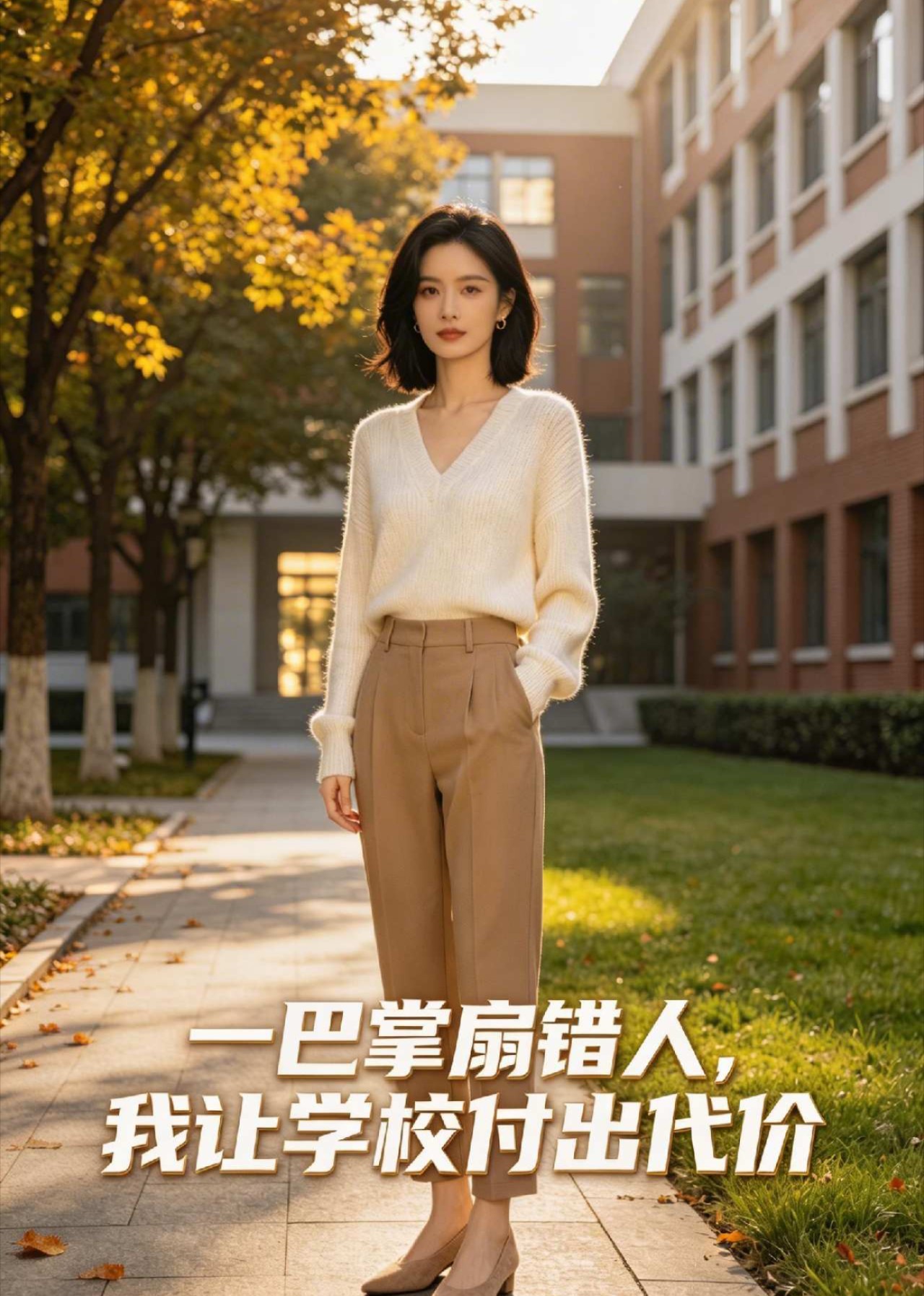 一巴掌扇错人，我让学校付出代价