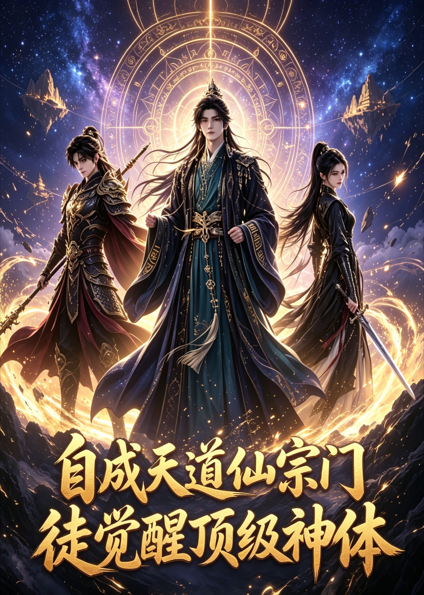 自成天道仙宗门徒觉醒顶级神体