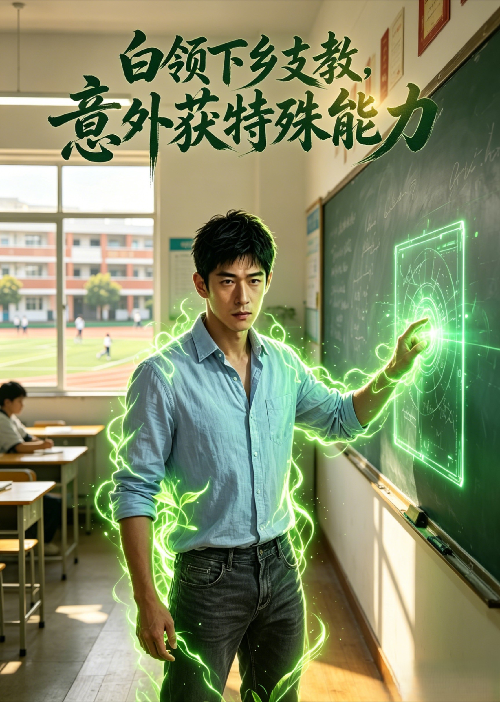 白领下乡支教，意外获特殊能力