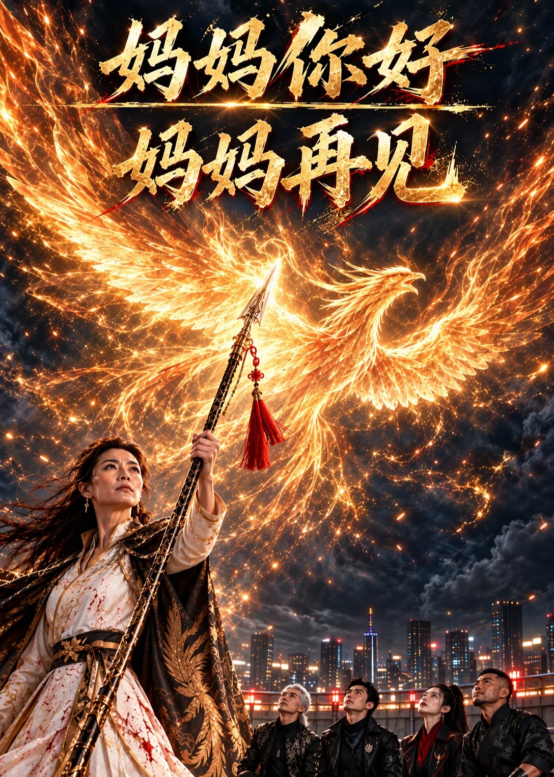 妈妈你好，妈妈再见！封面图