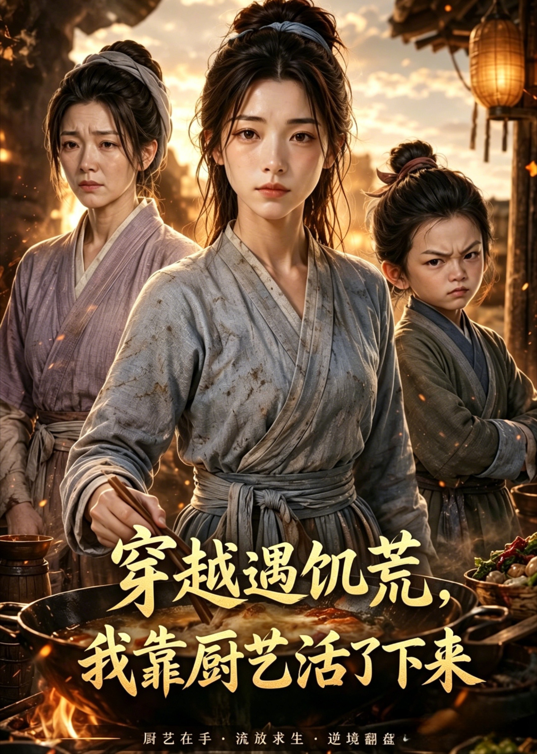 穿越遇饥荒，我靠厨艺活了下来
