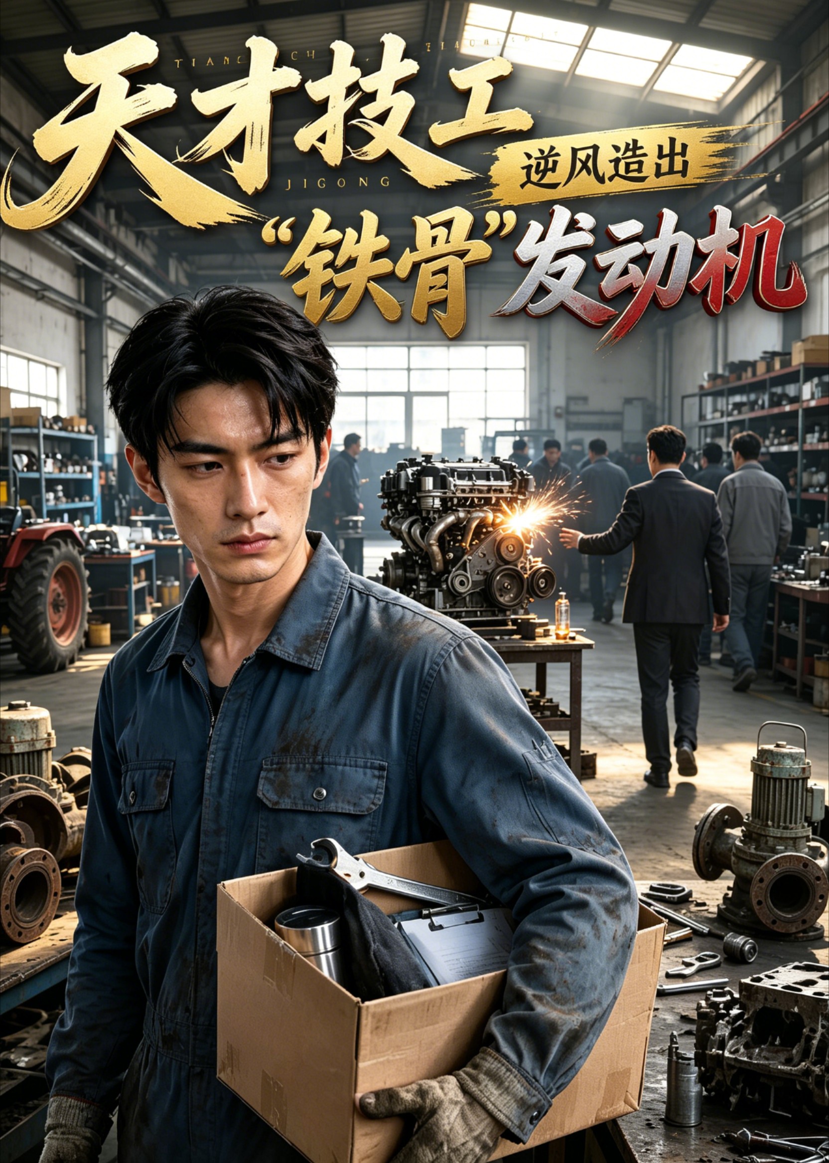 天才技工逆风造出“铁骨”发动机
