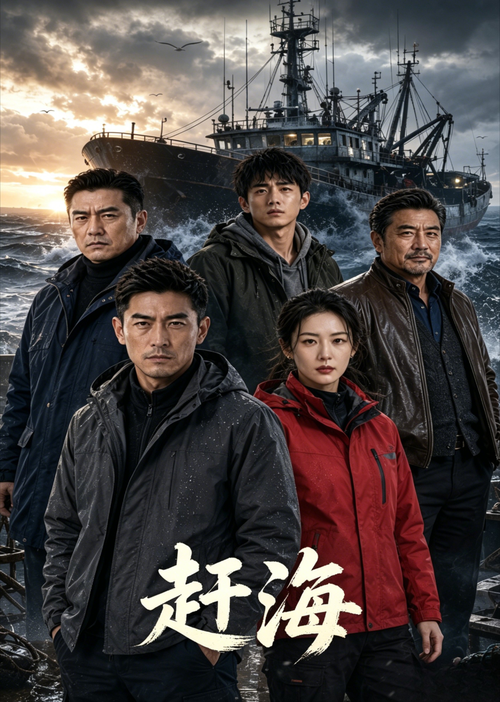 赶海
