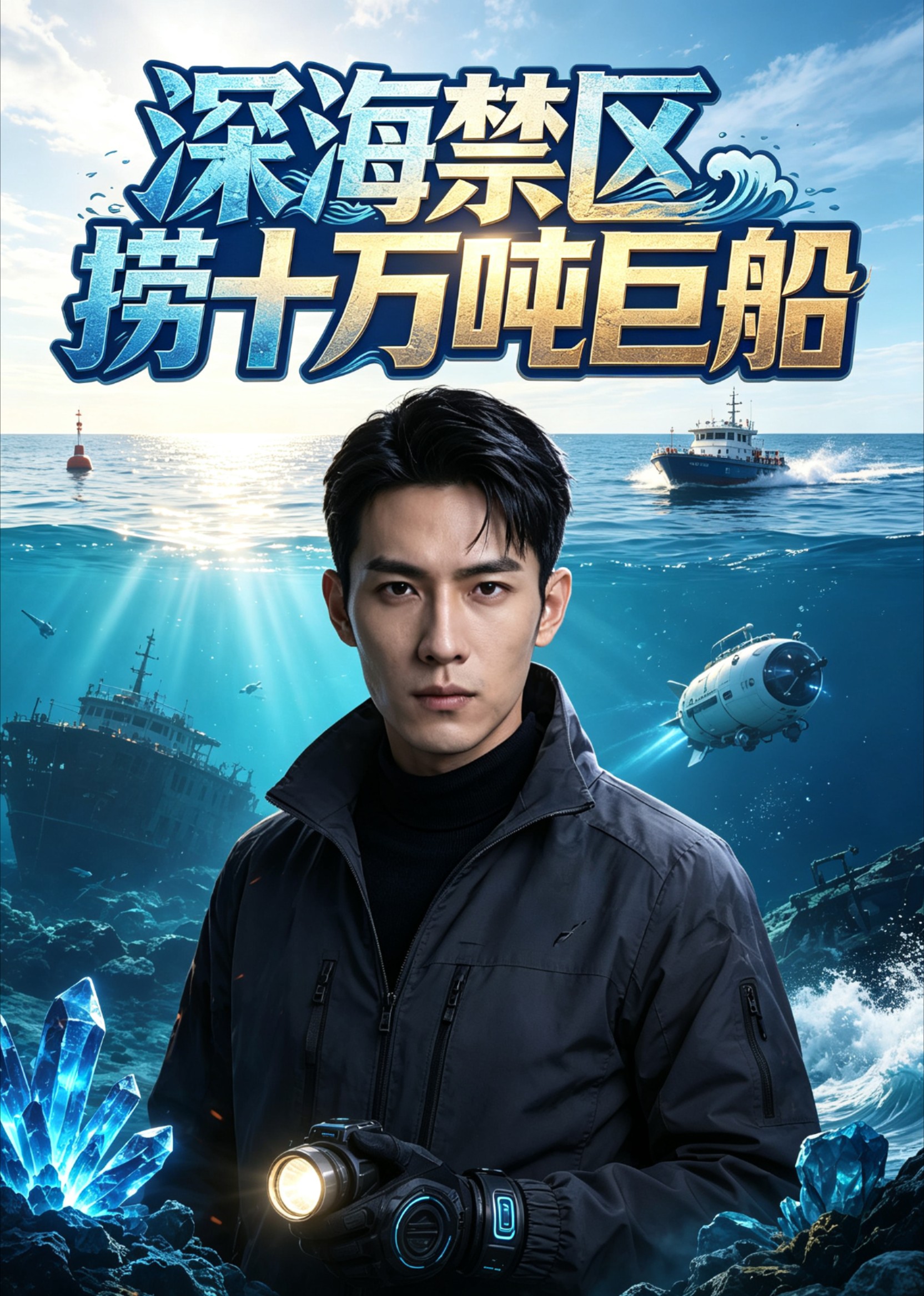 深海禁区捞十万吨巨船封面图