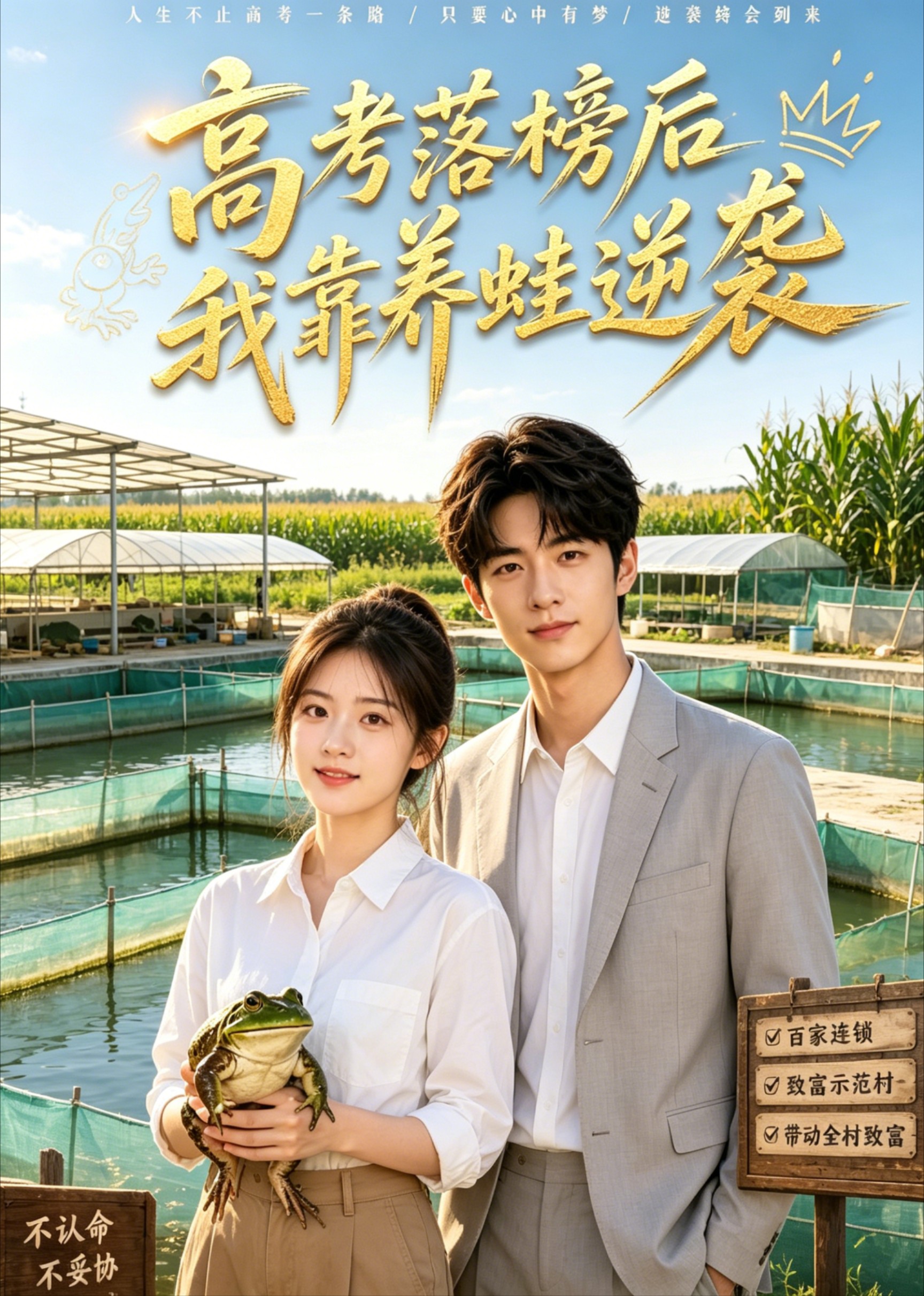 高考落榜后我靠养蛙逆袭