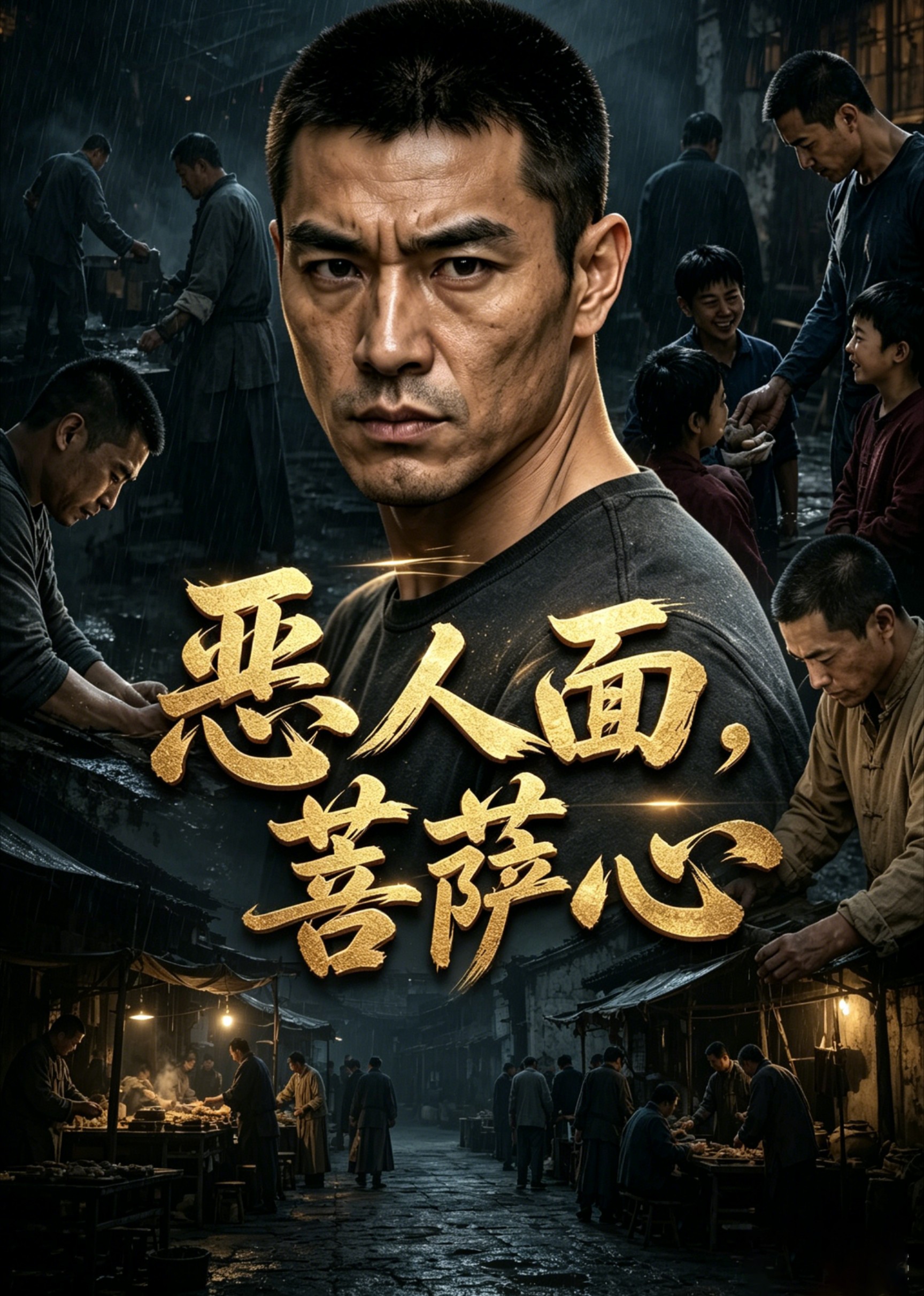 恶人面，菩萨心
