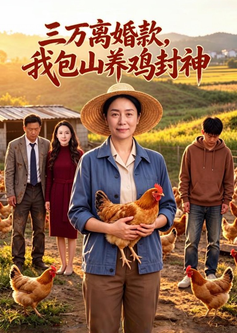 三万离婚款，我包山养鸡封神封面图