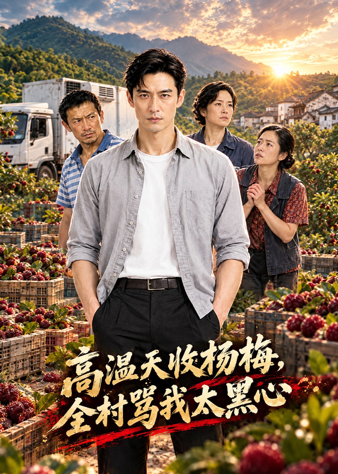 高温天收杨梅，全村骂我太黑心封面图