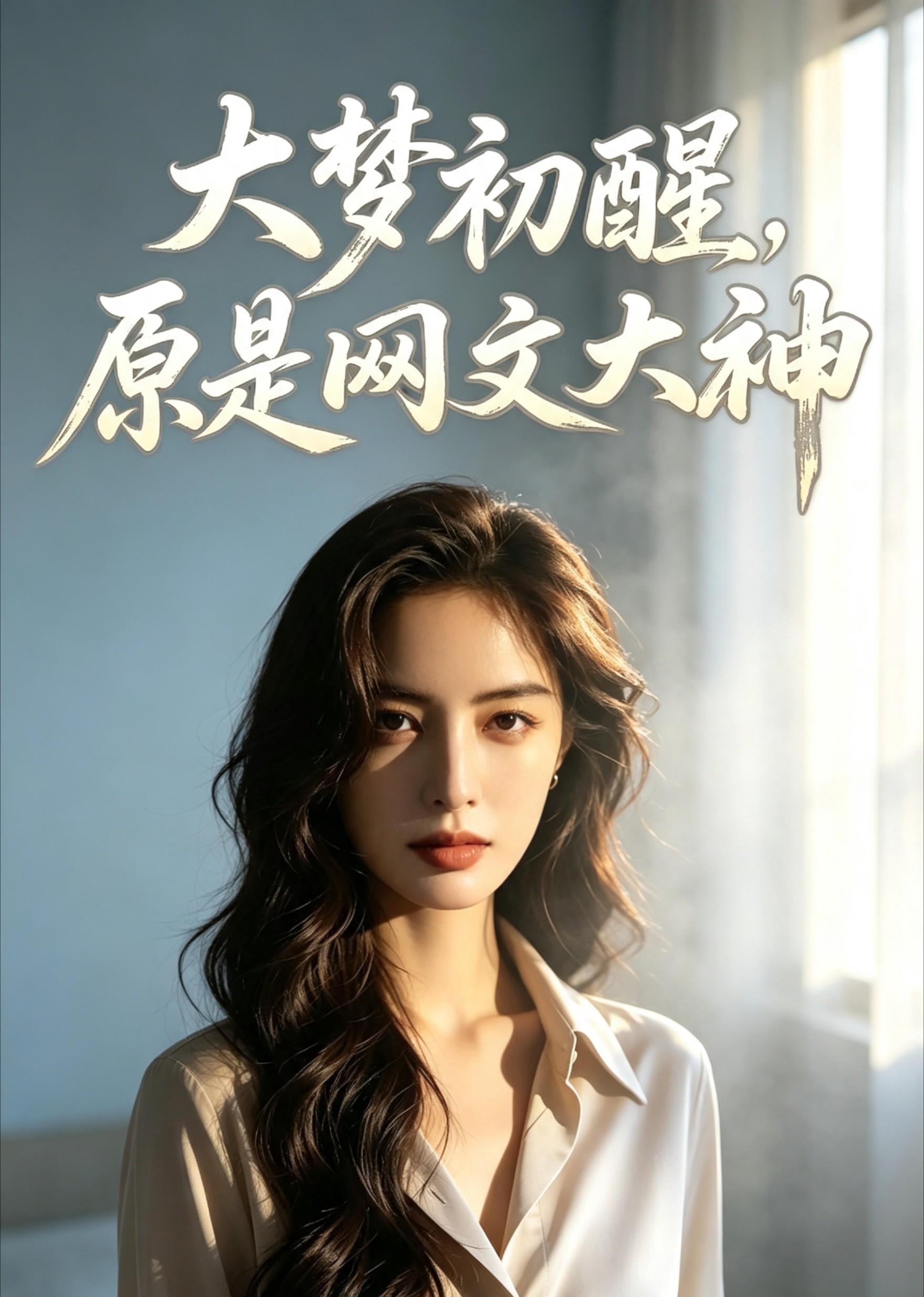 大梦初醒，原是网文大神封面图