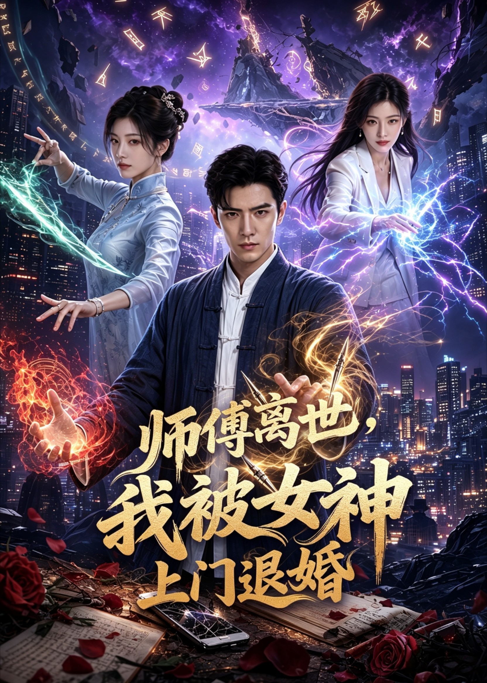 师傅离世，我被女神上门退婚