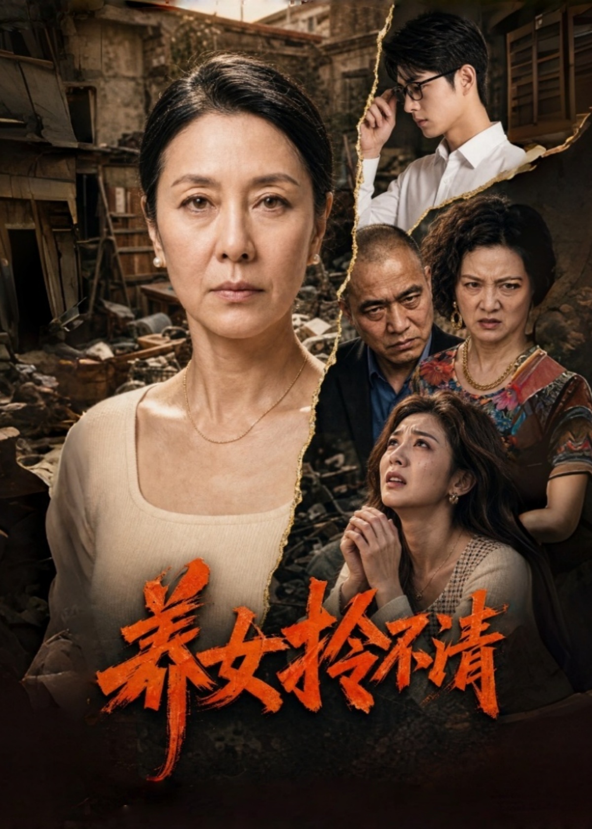 养女拎不清