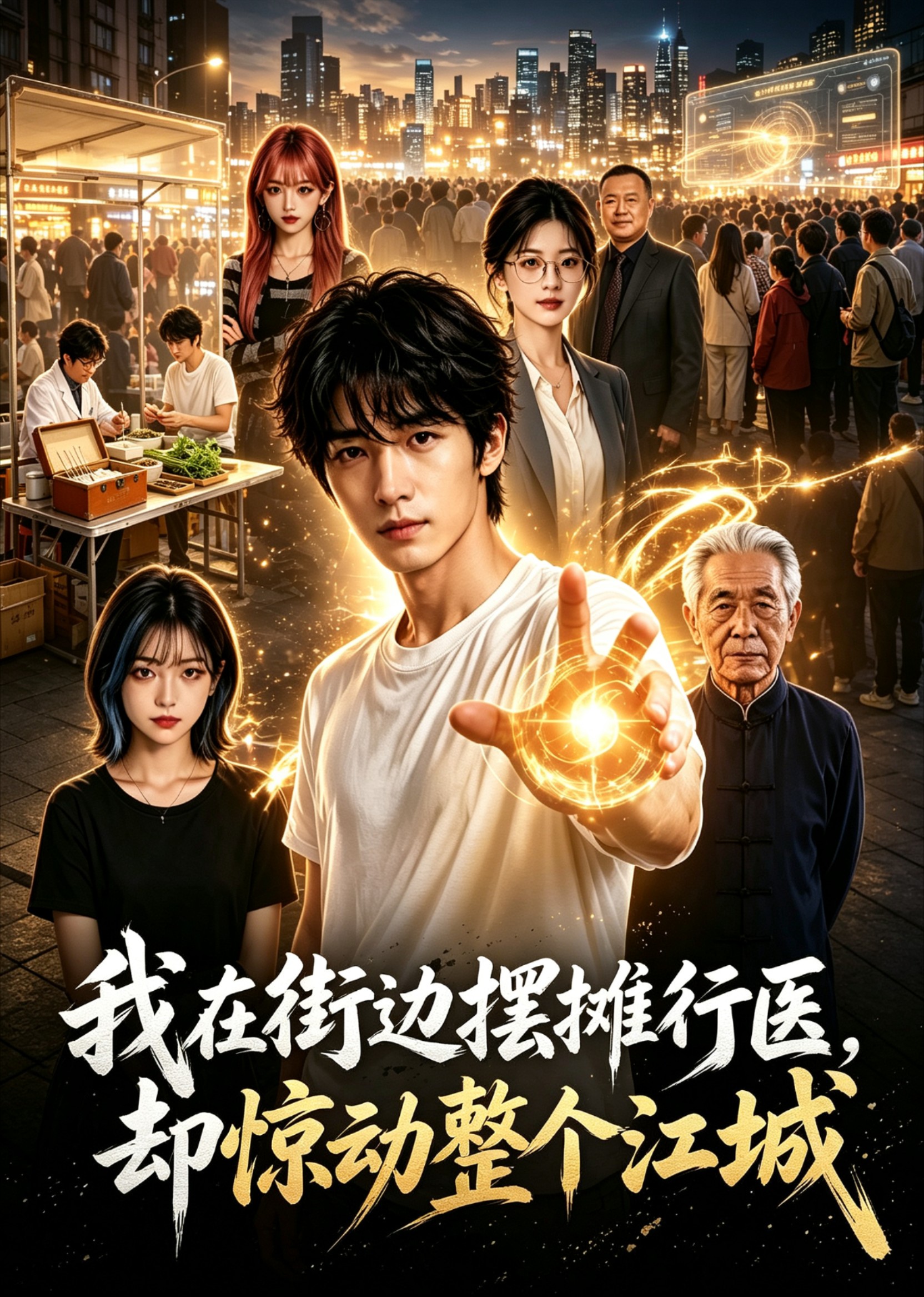 街边摆摊行医，一身医术惊艳江城