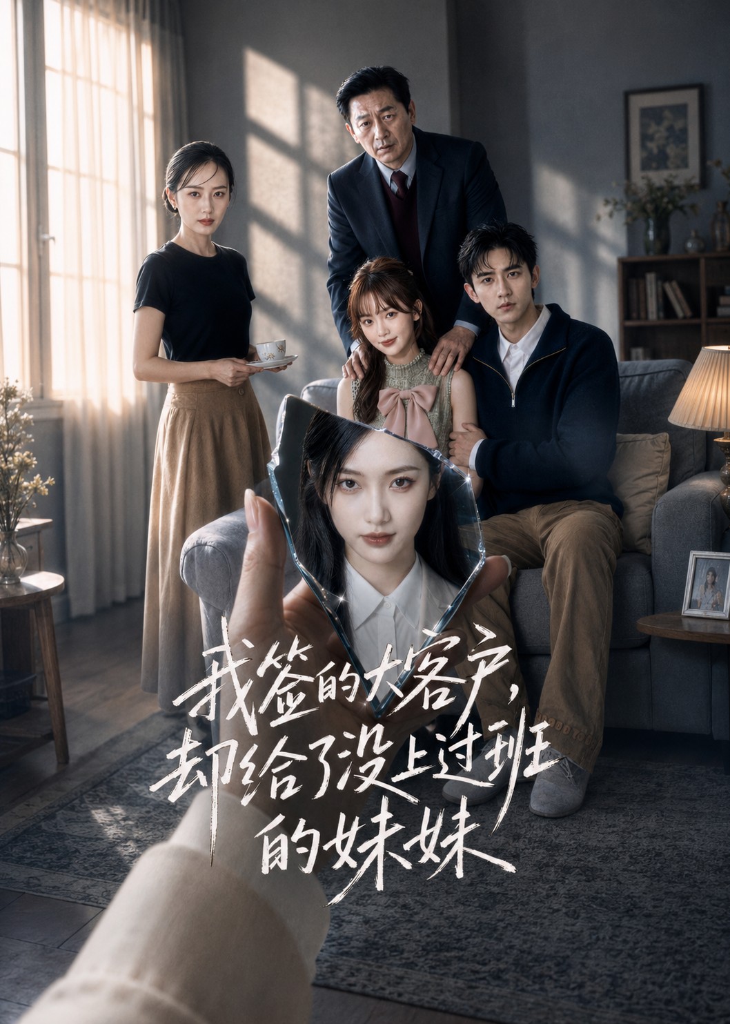 我签的大客户，却给了没上过班的妹妹