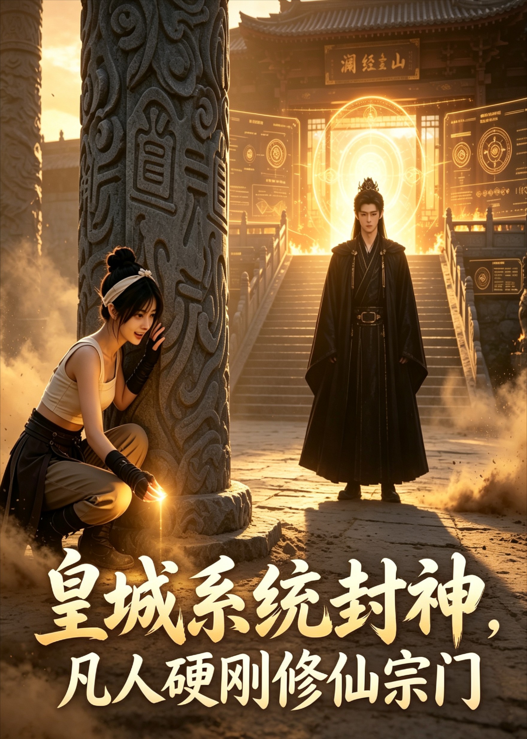 皇城系统封神，凡人硬刚修仙宗门封面图