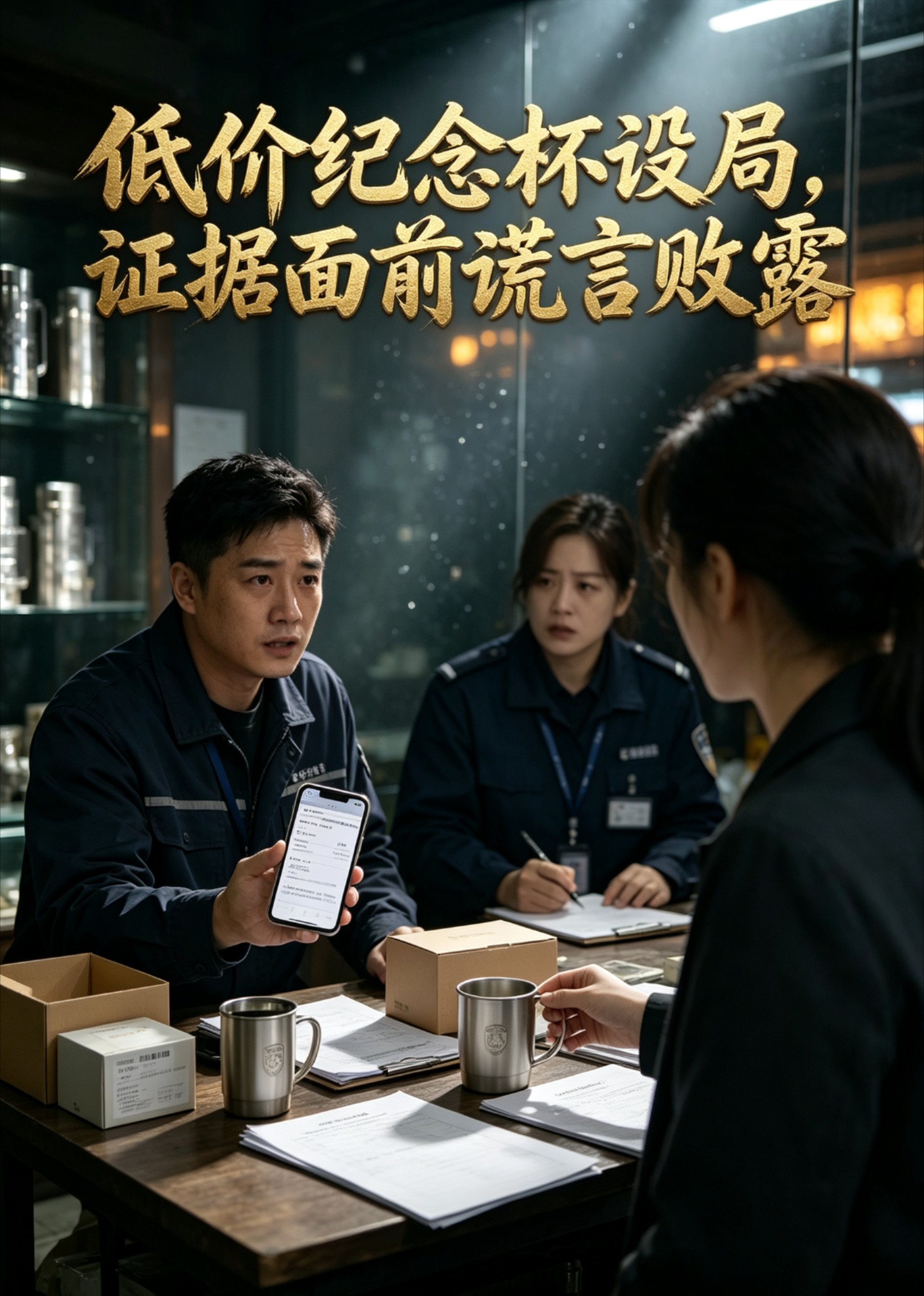 低价纪念杯设局，证据面前谎言败露封面图