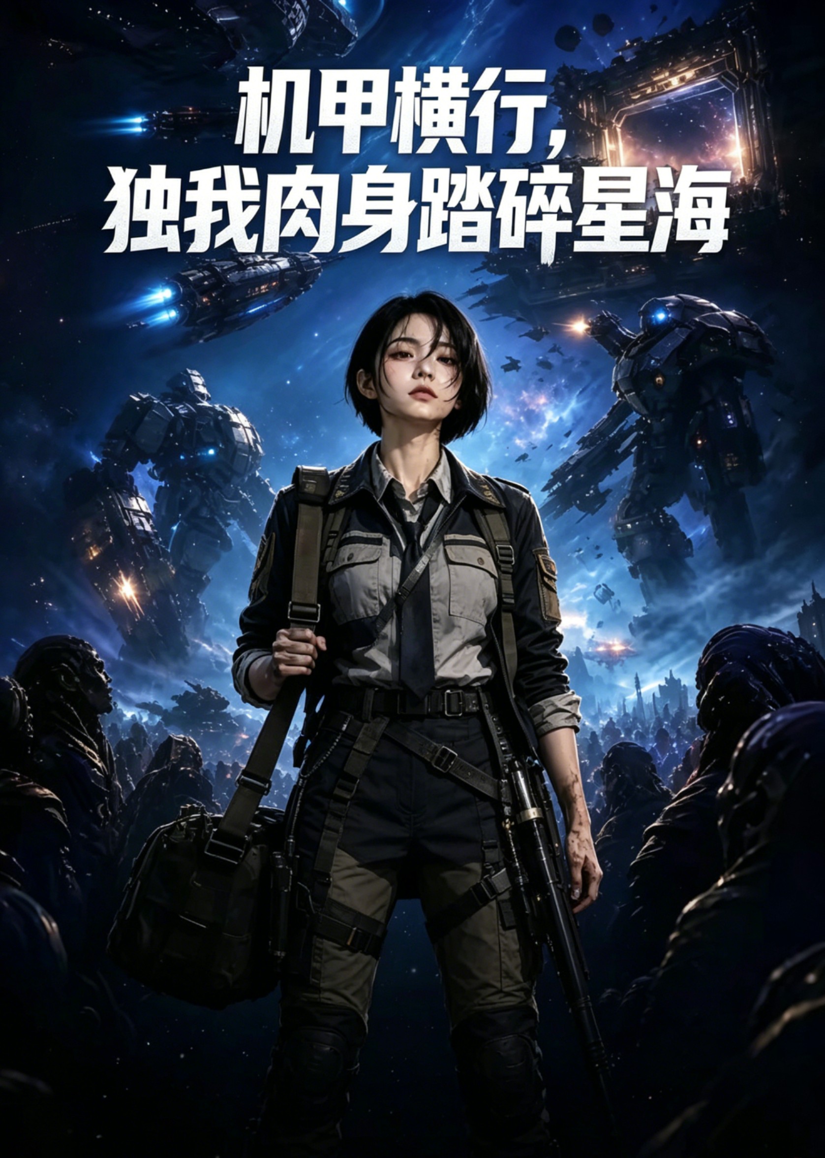 机甲横行，独我肉身踏碎星海