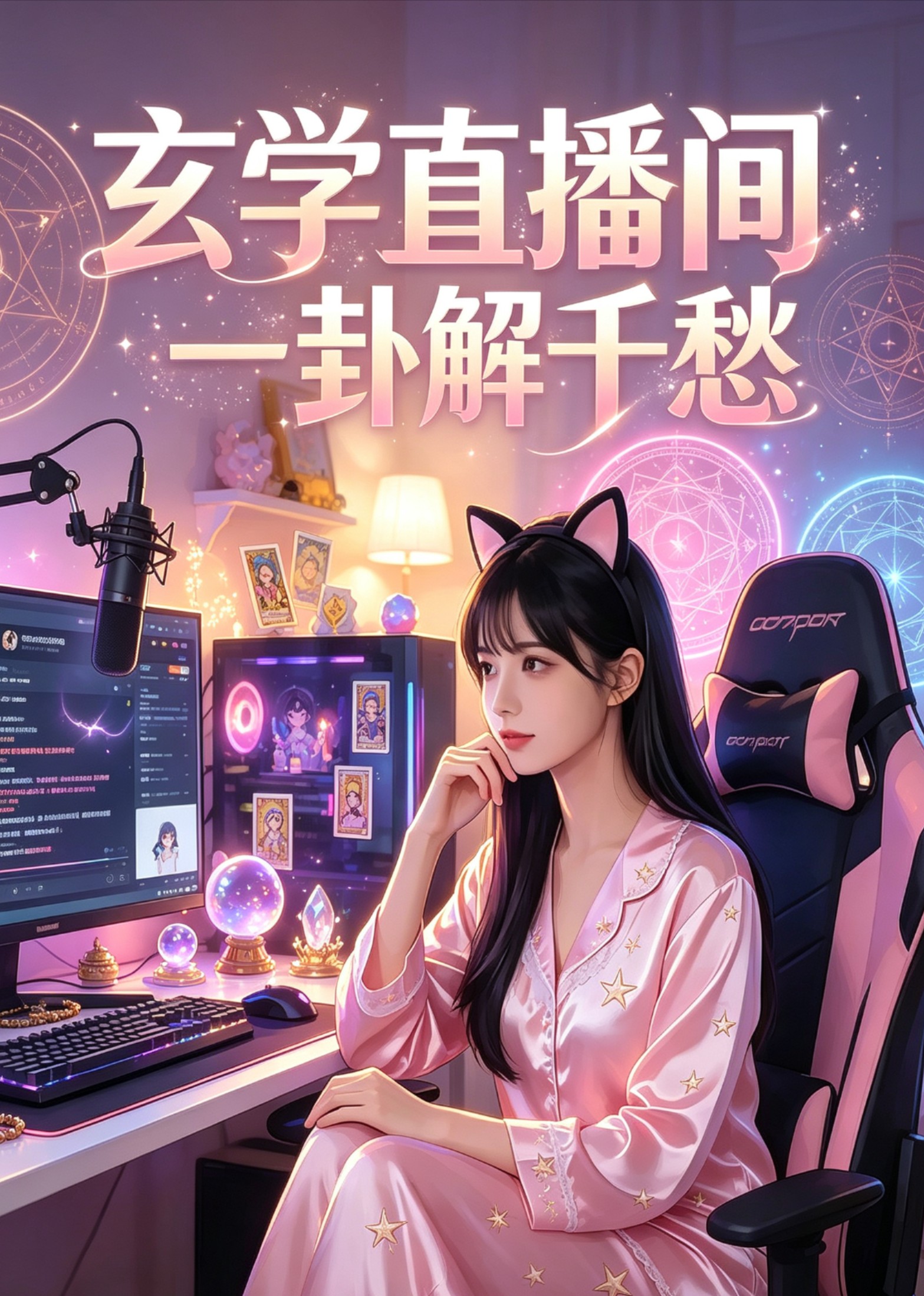 玄学直播间一卦解千愁