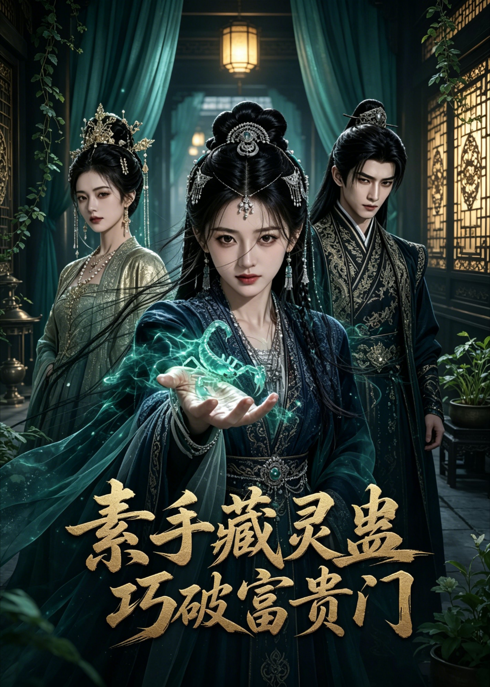 素手藏灵蛊巧破富贵门