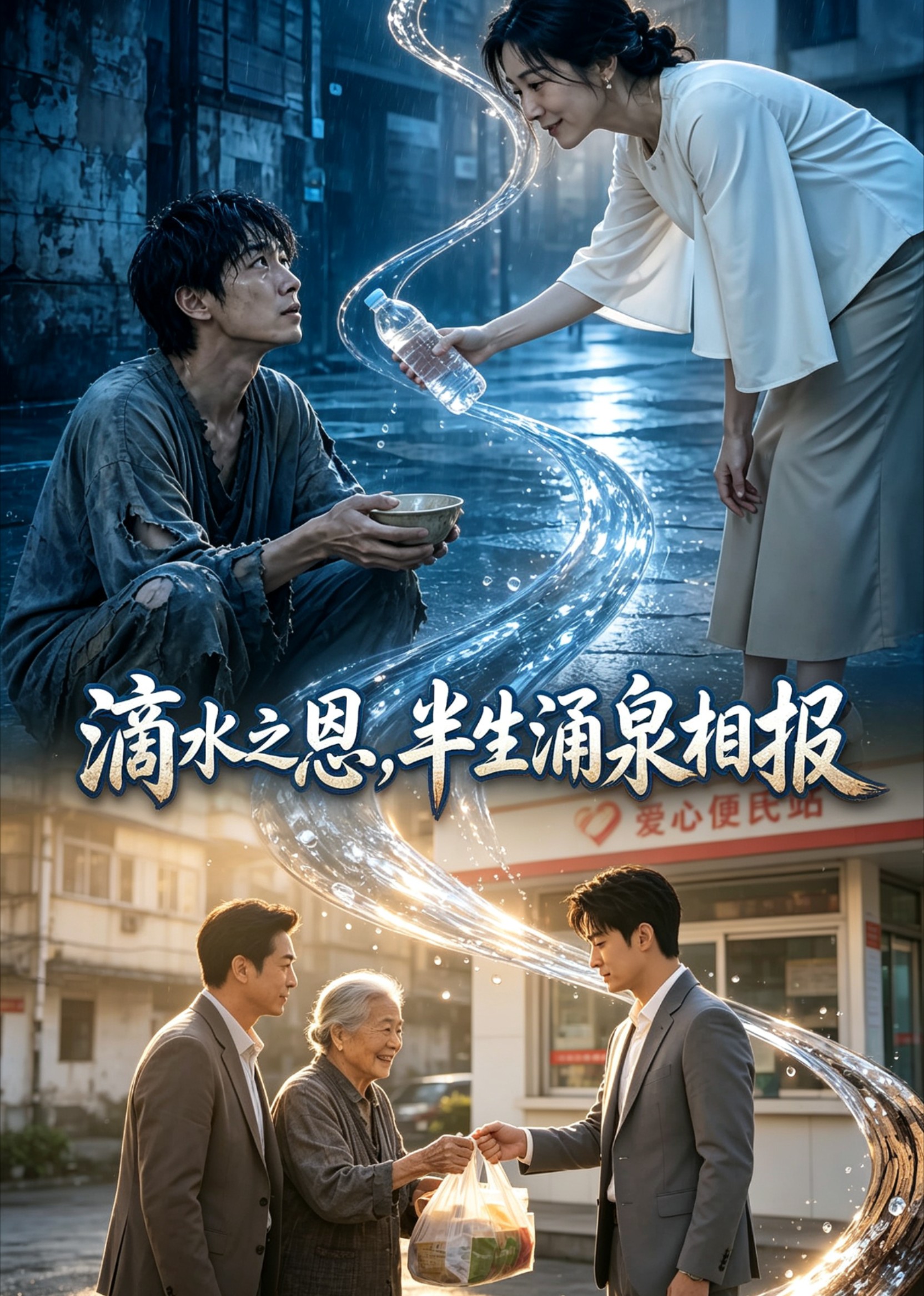 滴水之恩，半生涌泉相报封面图
