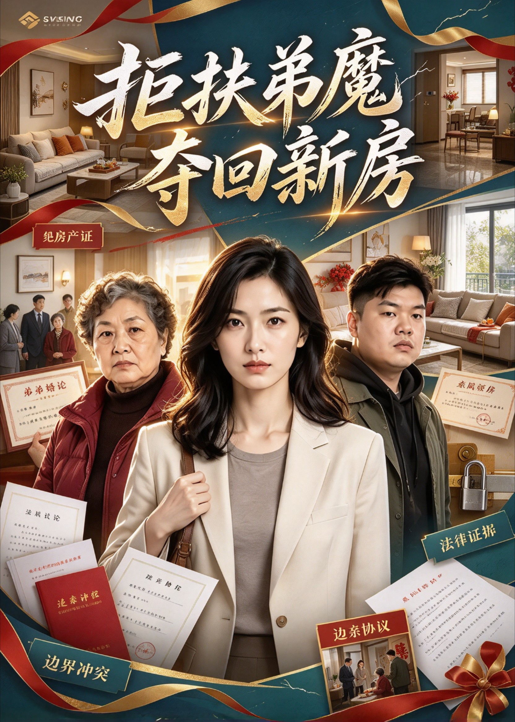 拒扶弟魔夺回新房封面图
