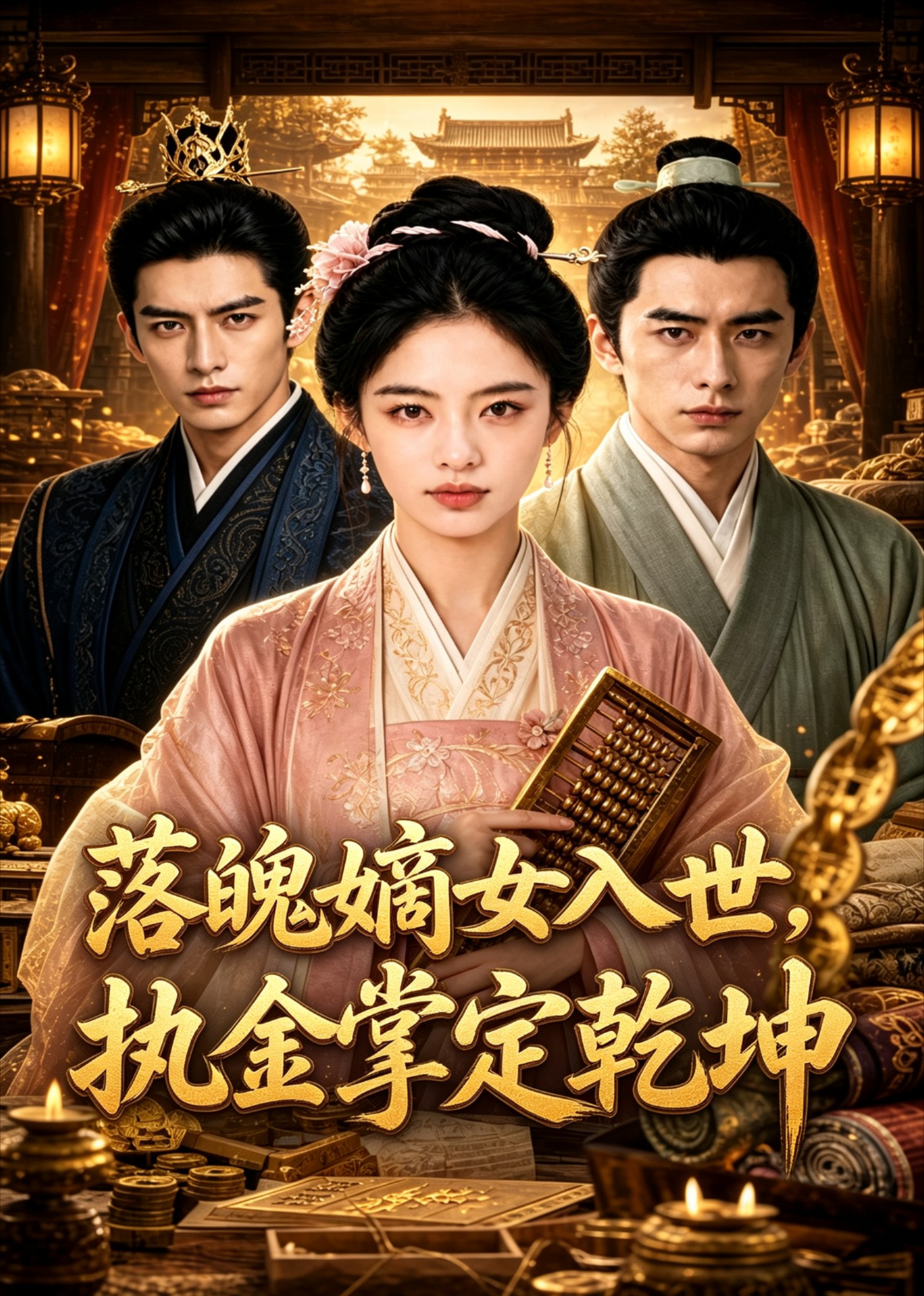 落魄嫡女入世，执金掌定乾坤封面图