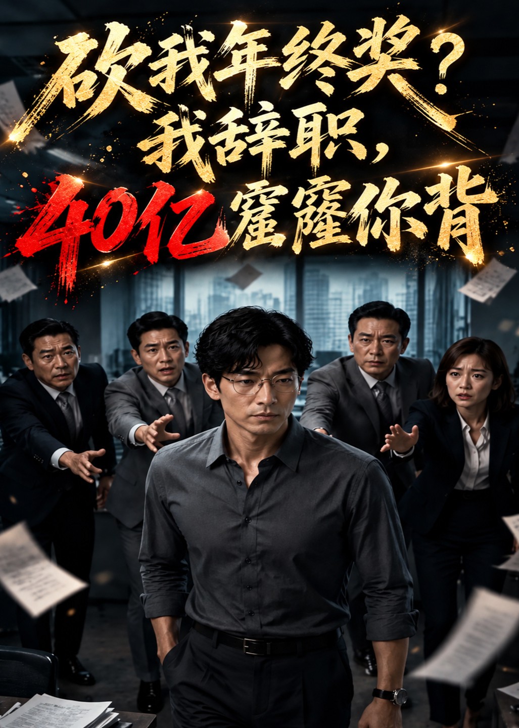 砍我年终奖？我辞职，40亿窟窿你背封面图