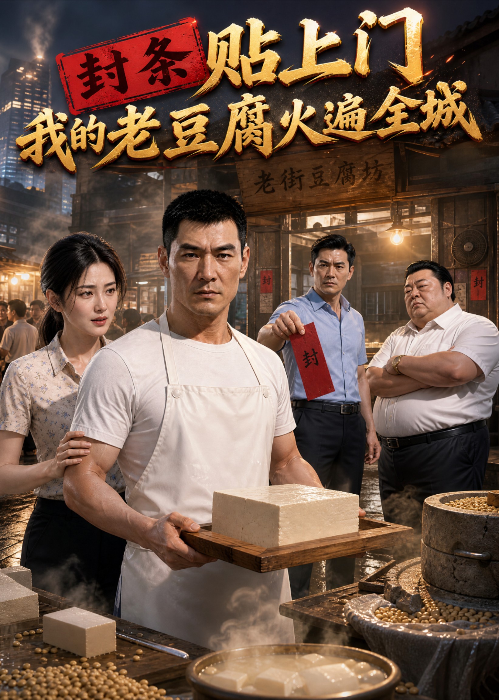 封条贴上门，我的老豆腐火遍全城封面图