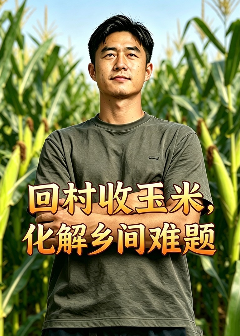 回村收玉米，化解乡间难题
