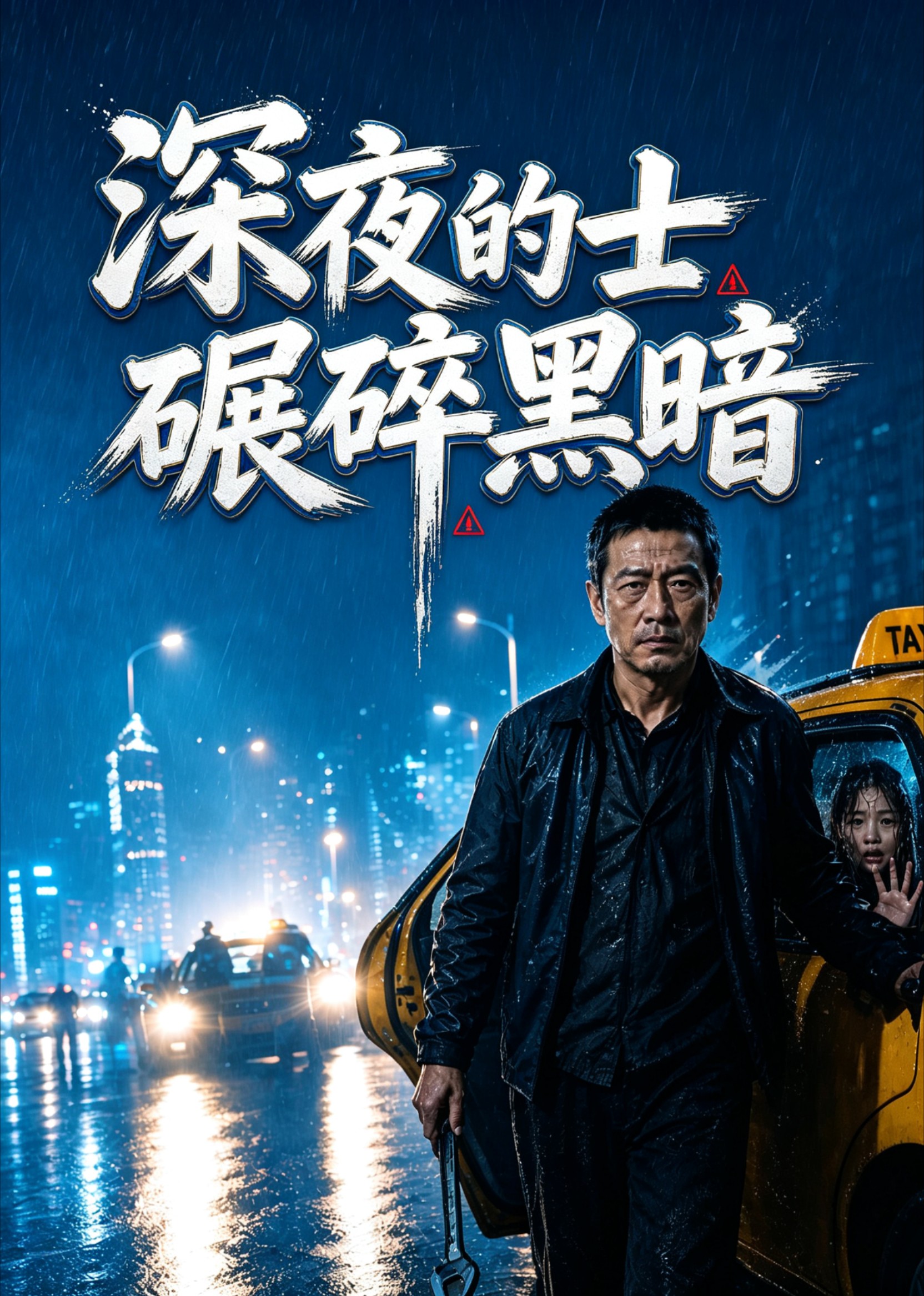 深夜的士碾碎黑暗