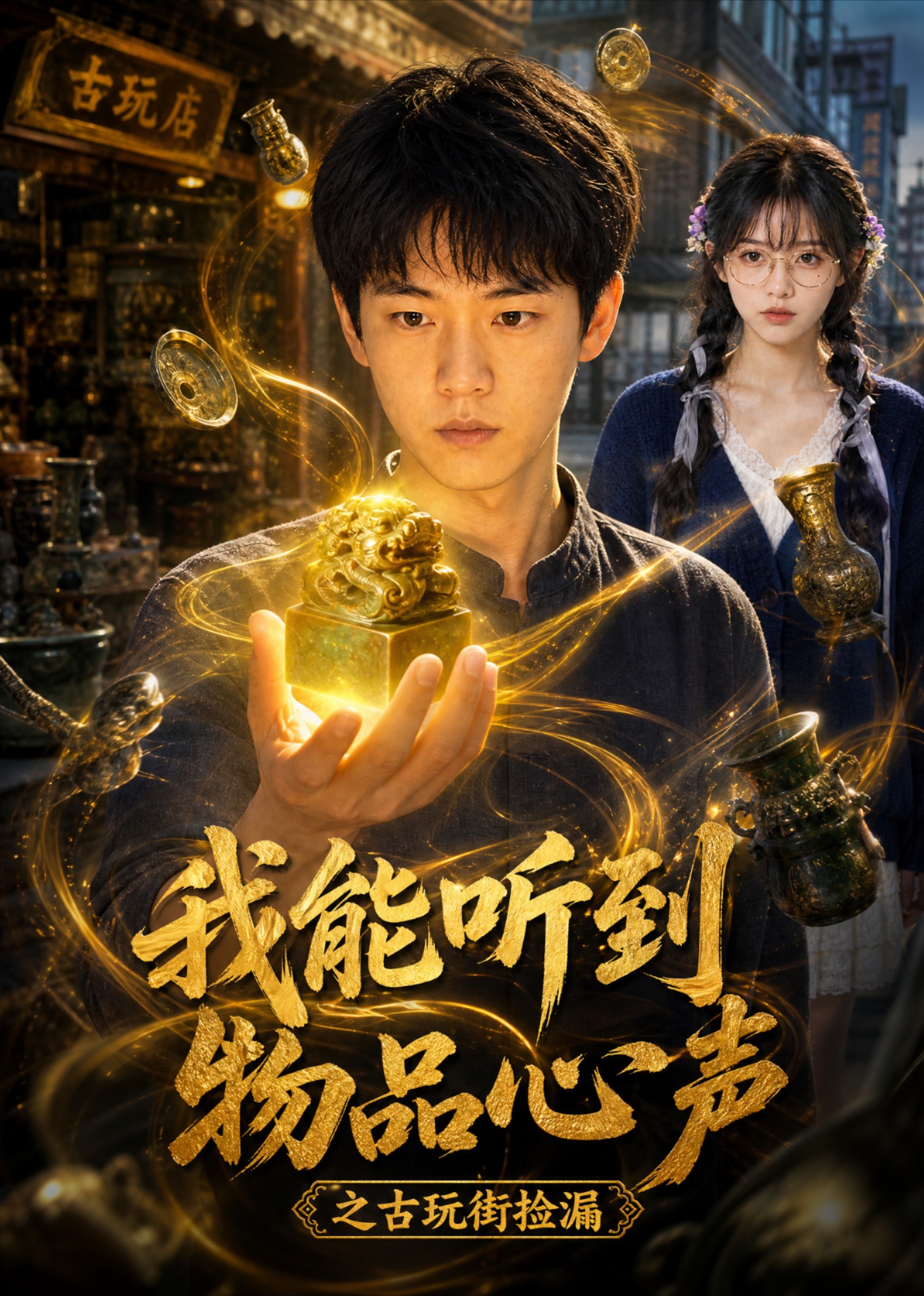 我能听到物品心声之古玩街捡漏