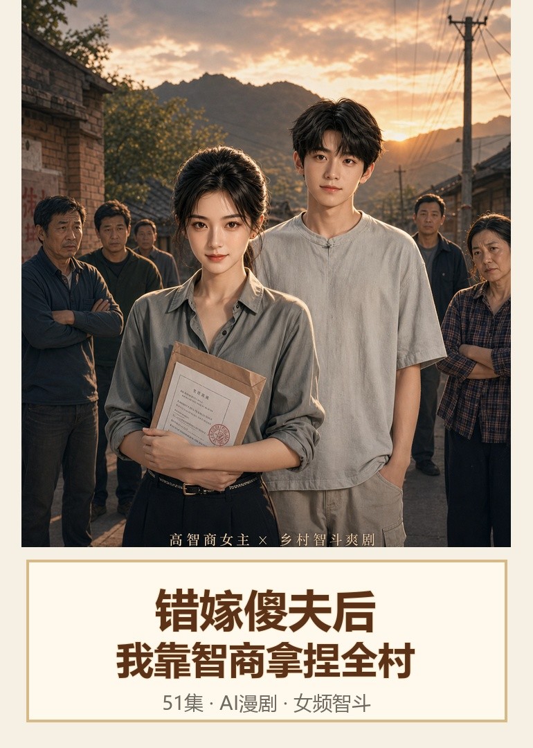 错嫁傻夫后，我靠智商拿捏全村封面图