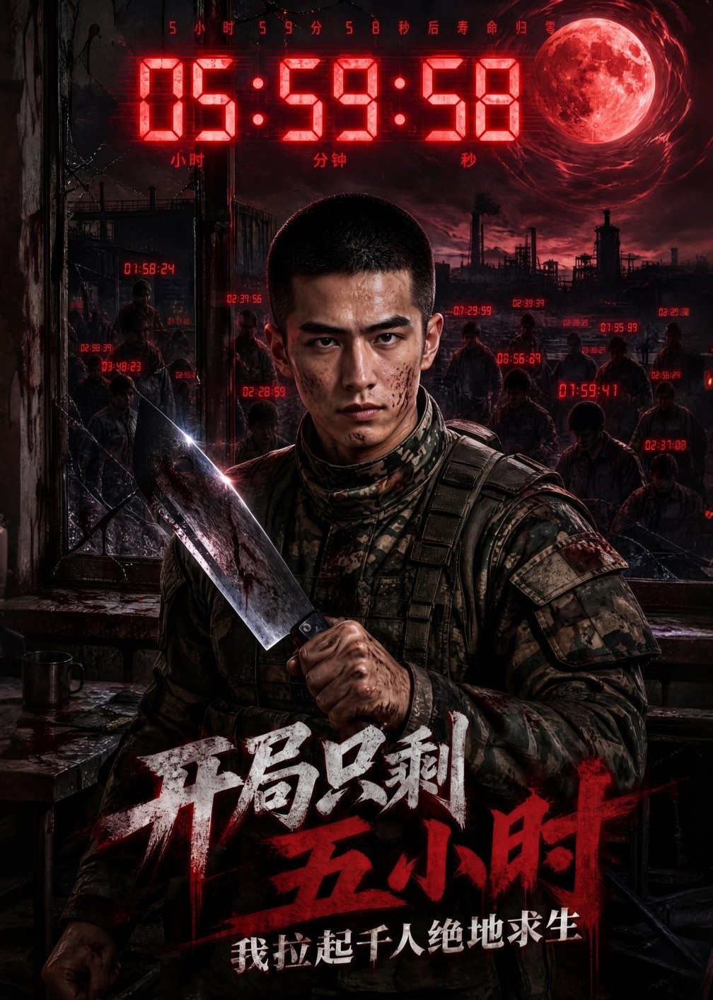 开局只剩五小时，我拉起千人绝地求生