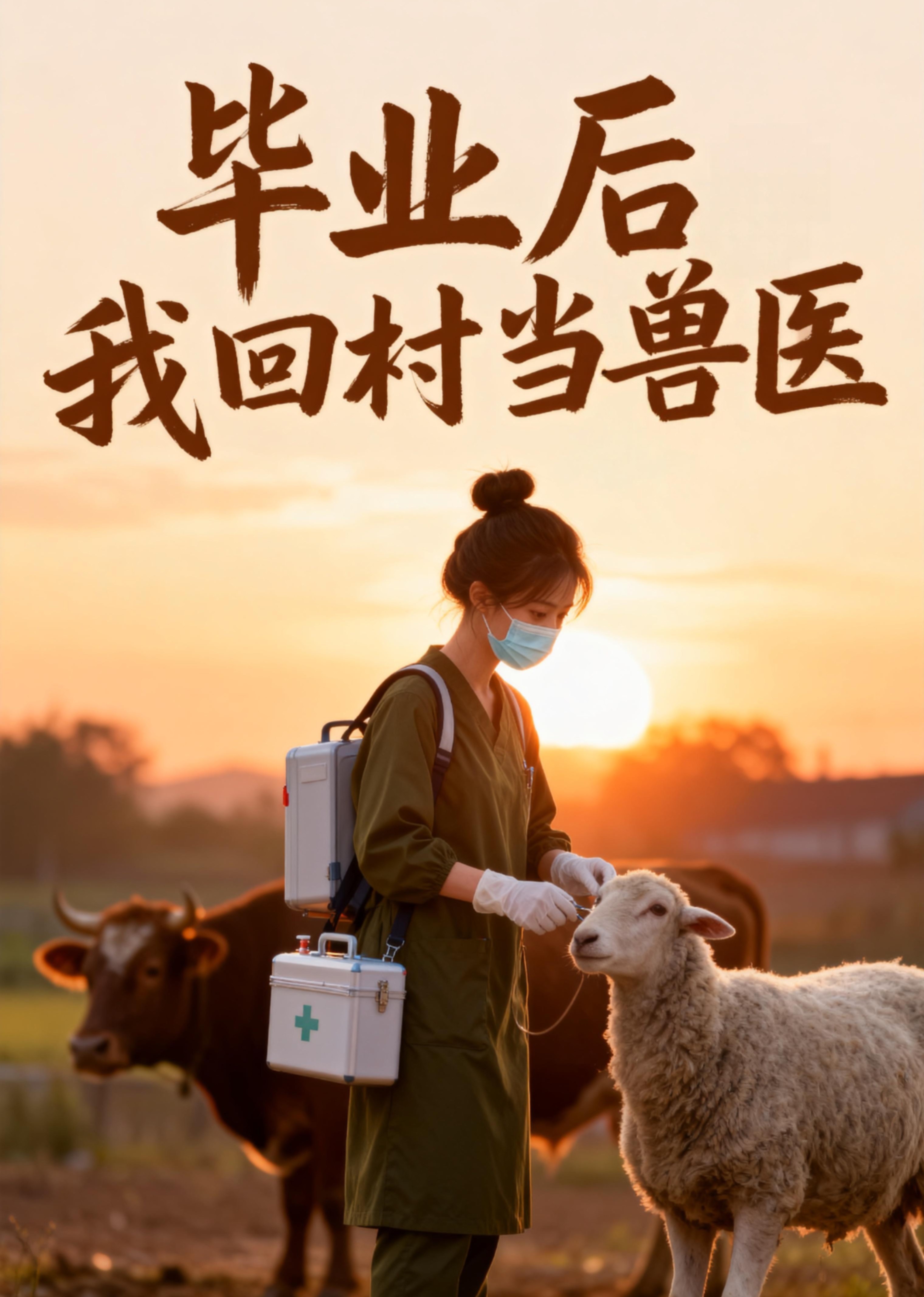 毕业后我回村当兽医