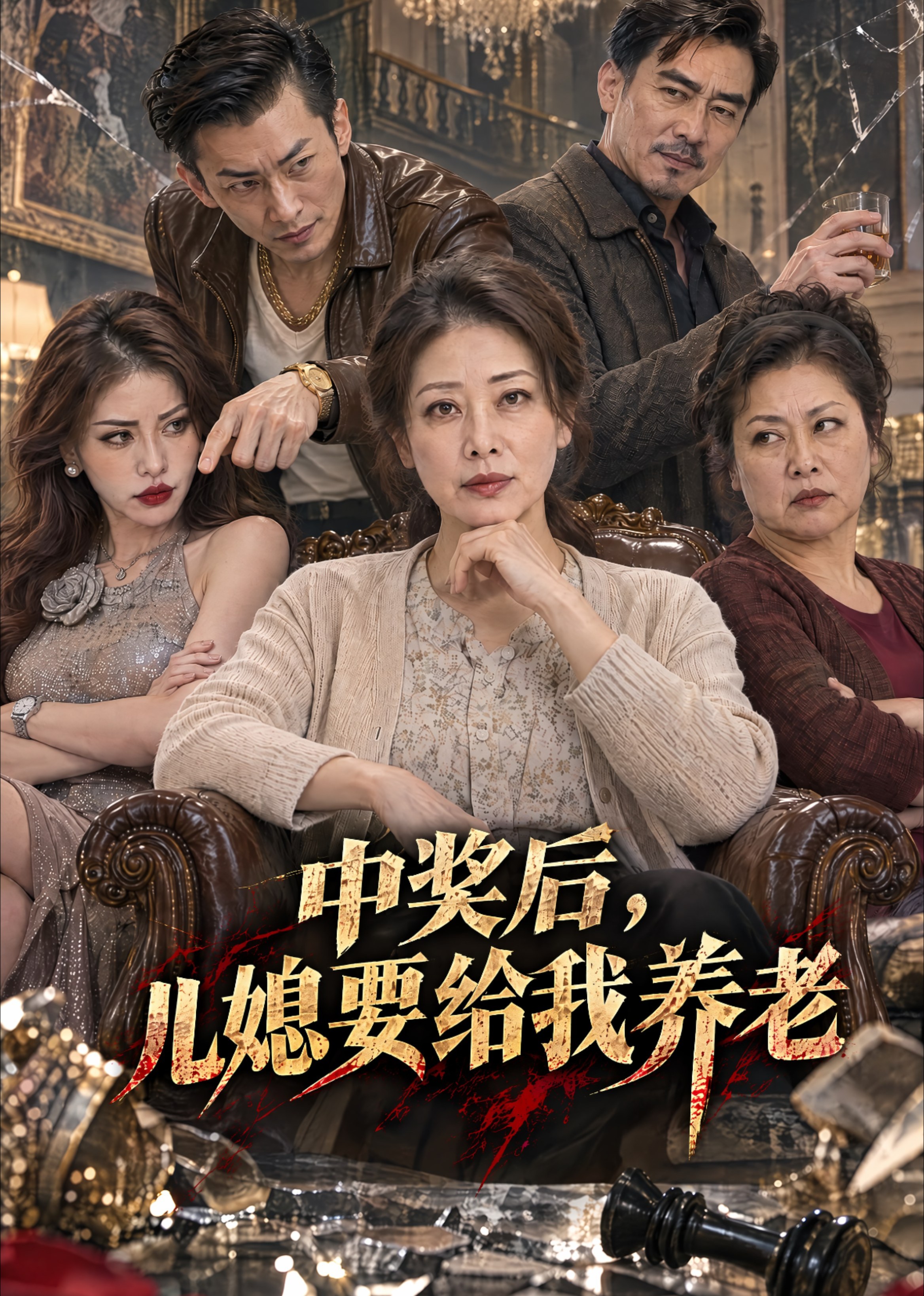 中奖后，儿媳要给我养老封面图