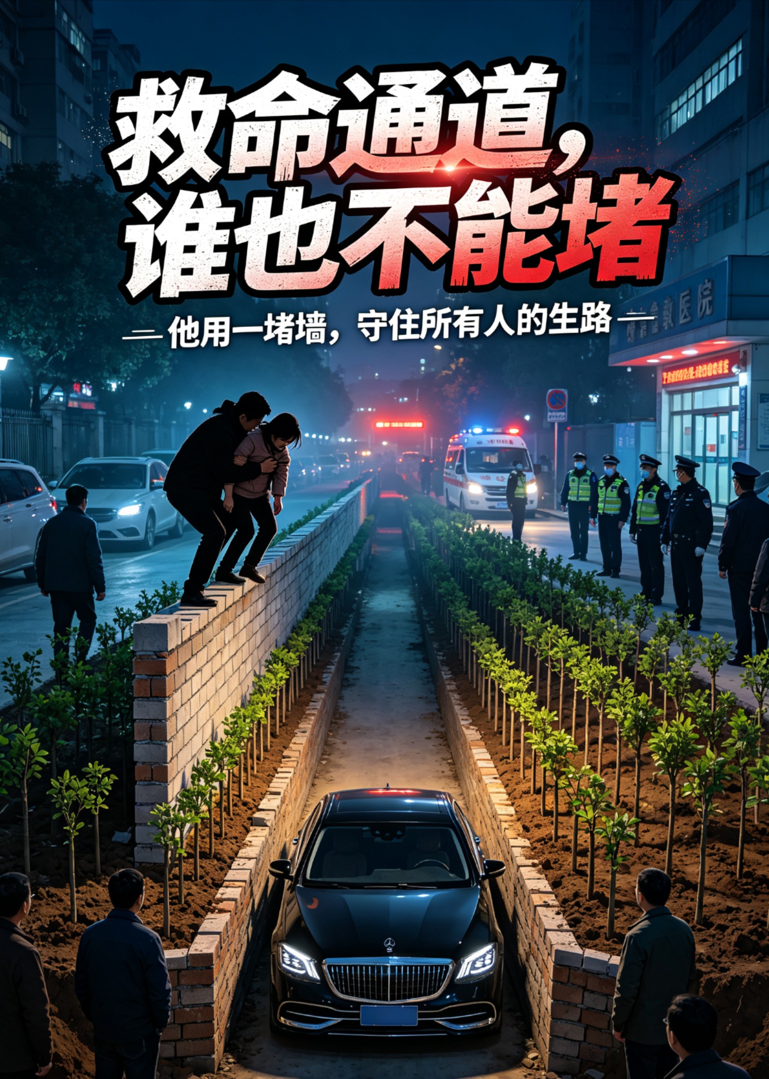 救命通道，谁也不能堵封面图
