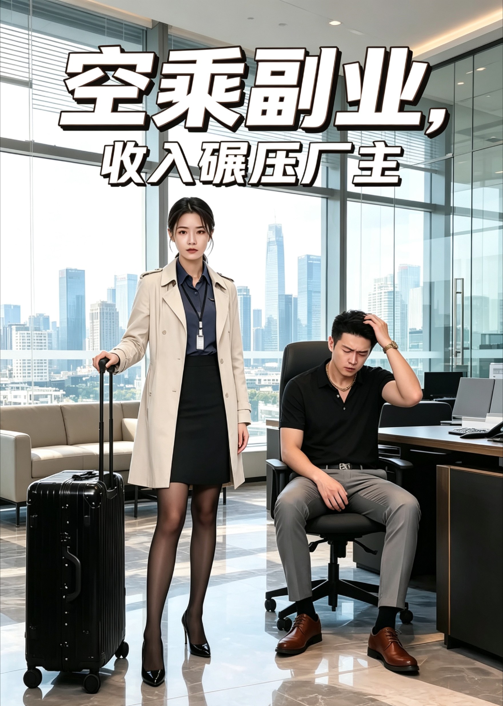 空乘副业，收入碾压厂主