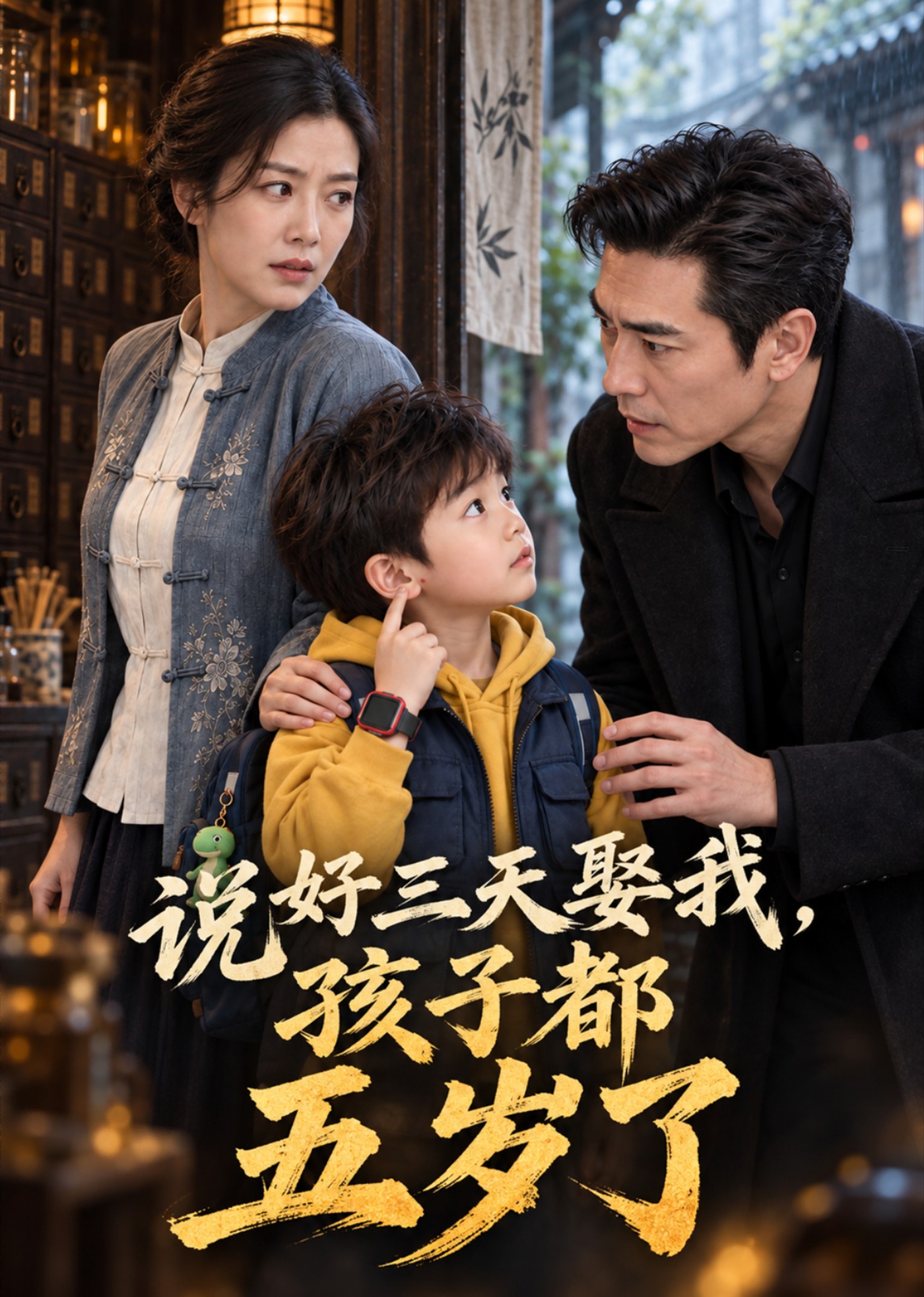 说好三天娶我，孩子都五岁了封面图