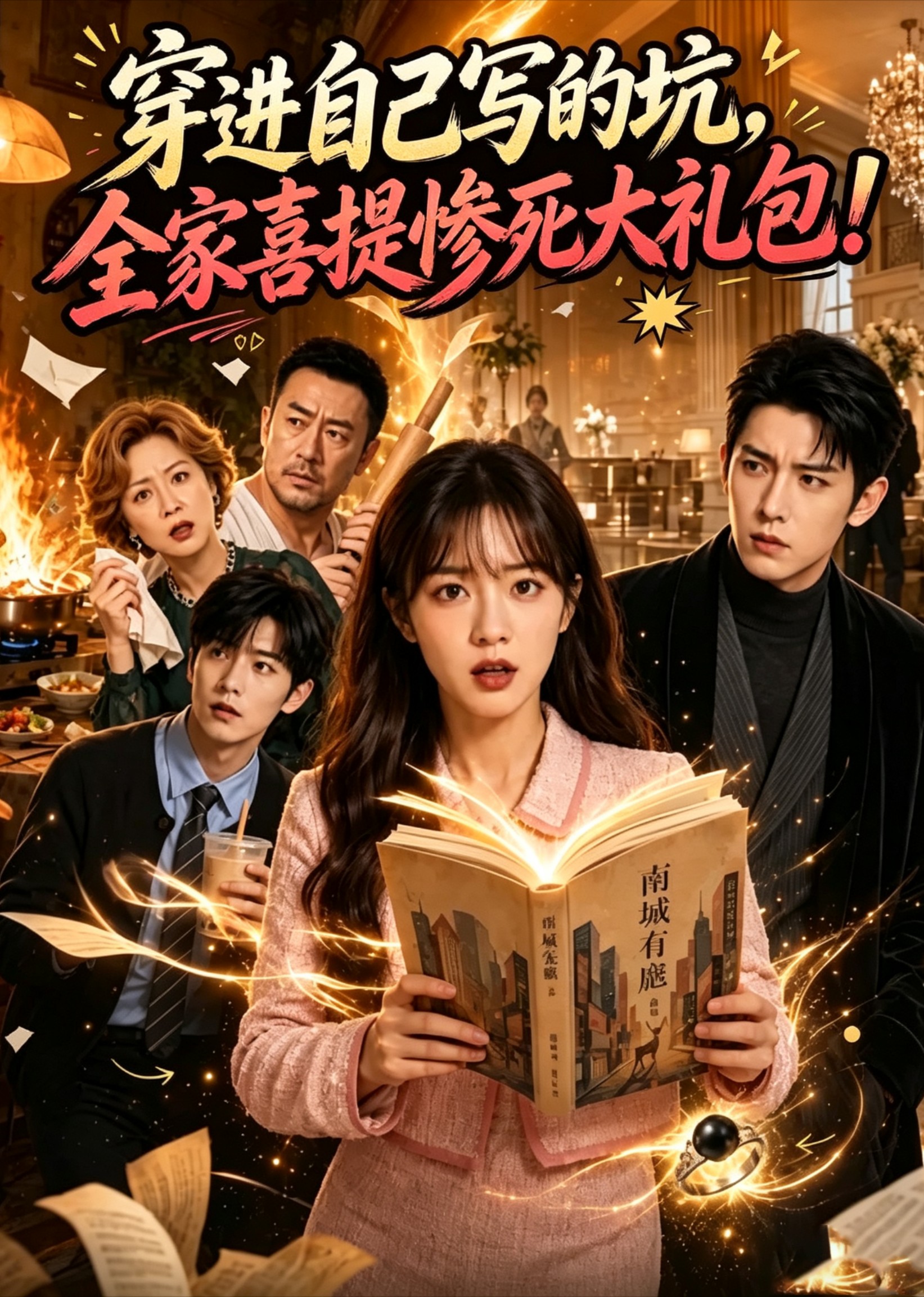穿进自己写的坑，全家喜提惨死大礼包！