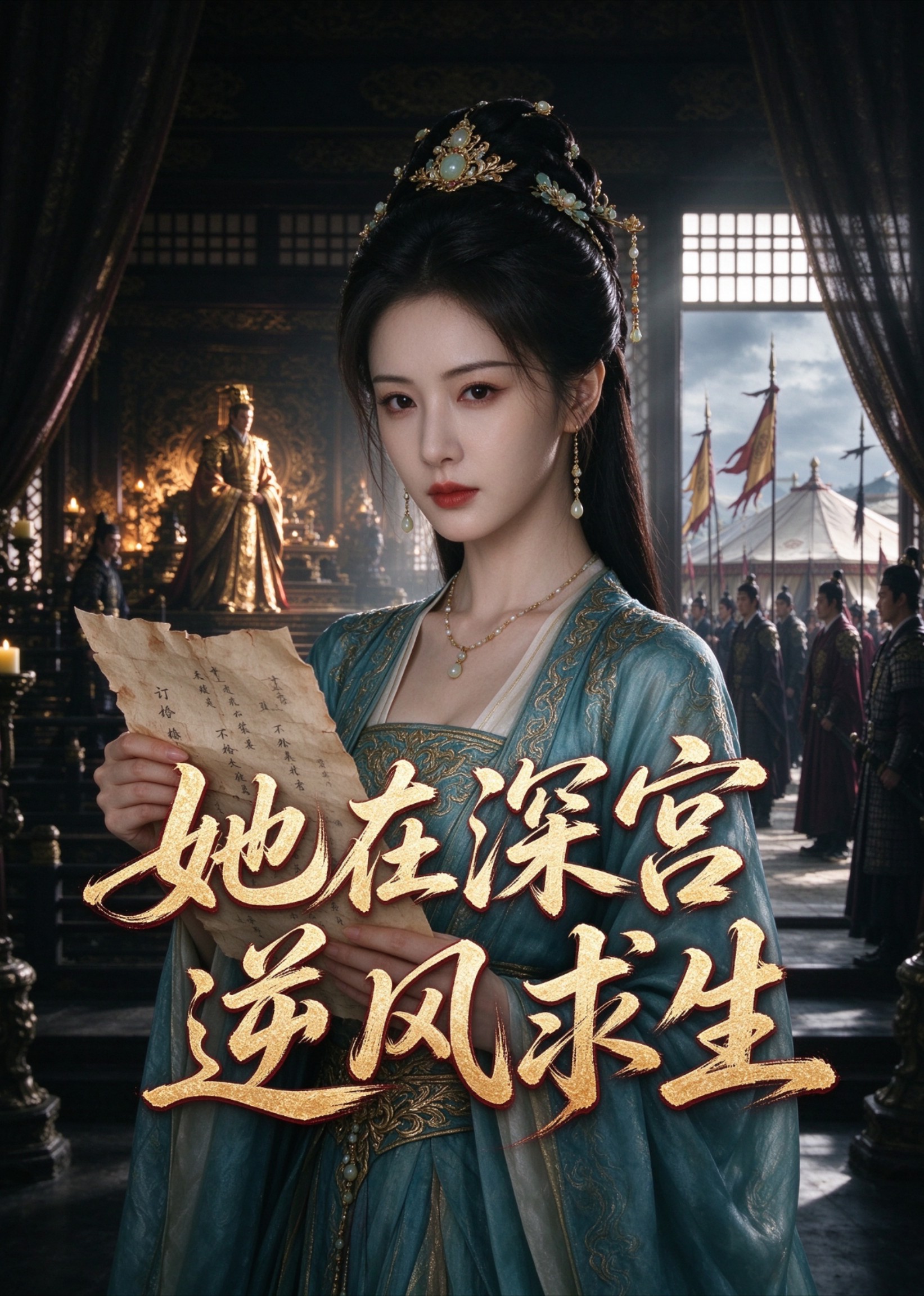 她在深宫逆风求生封面图