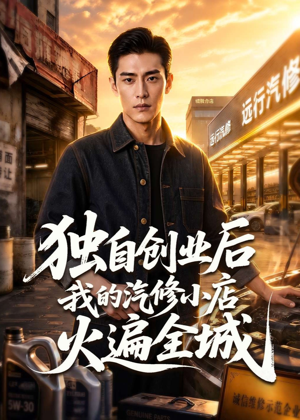 独自创业后我的汽修小店火遍全城