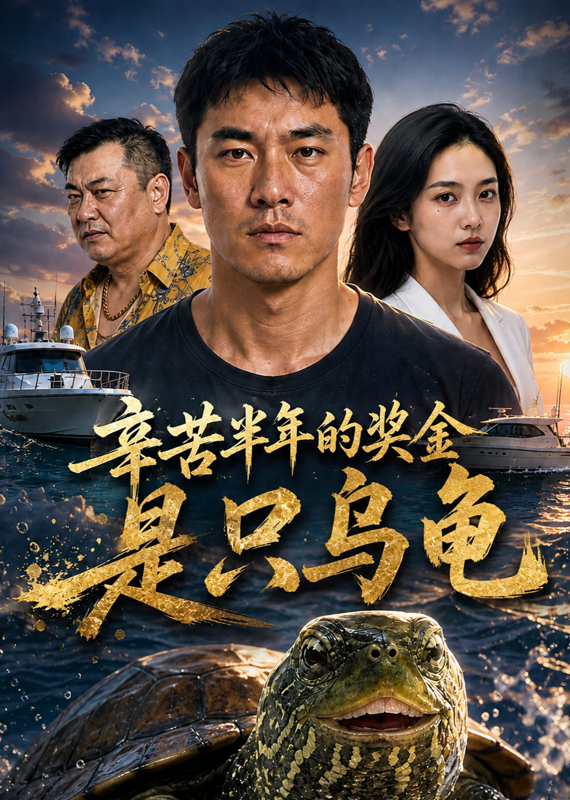 辛苦半年的奖金是只乌龟
